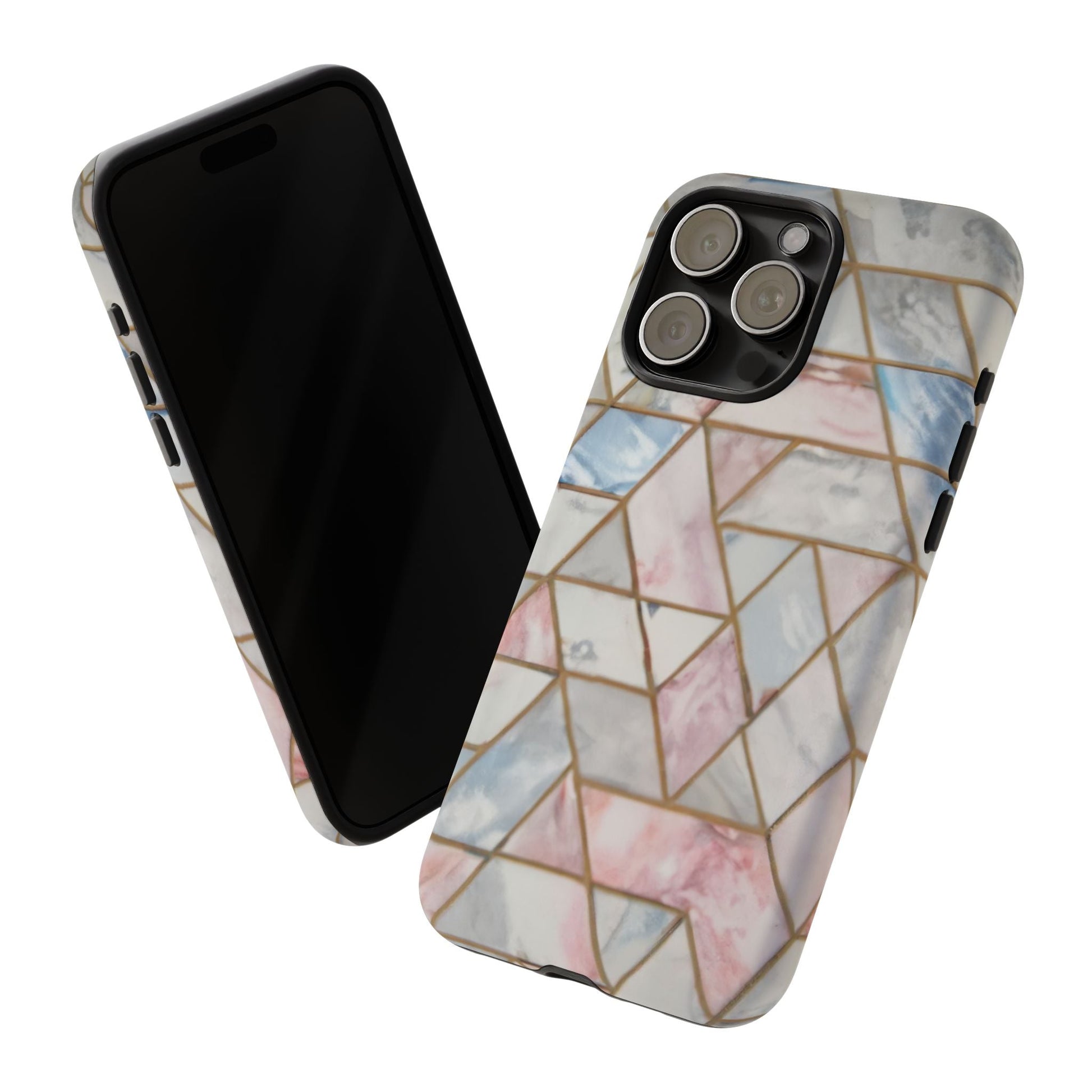iphone case Marble Prism Elegance