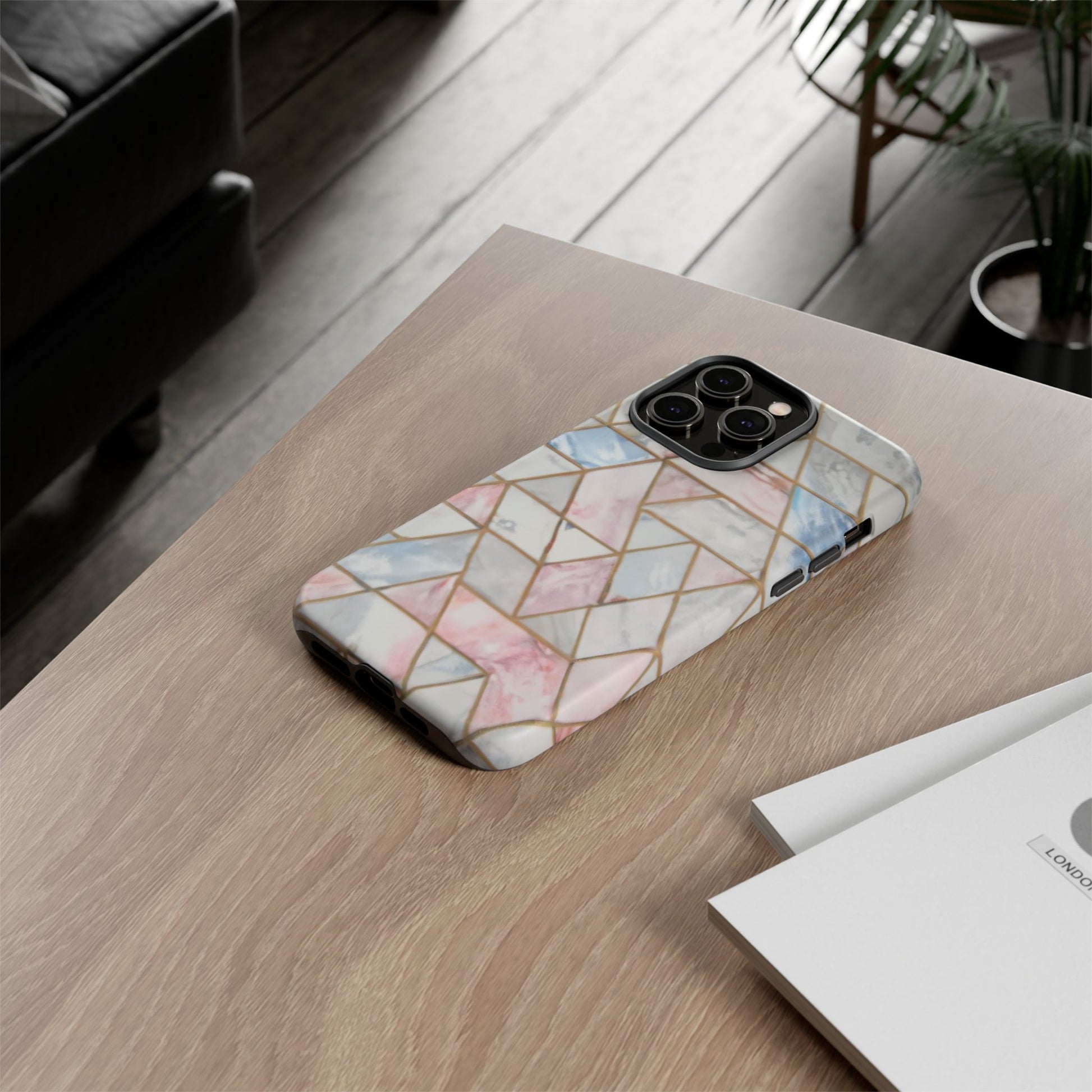iphone case Marble Prism Elegance