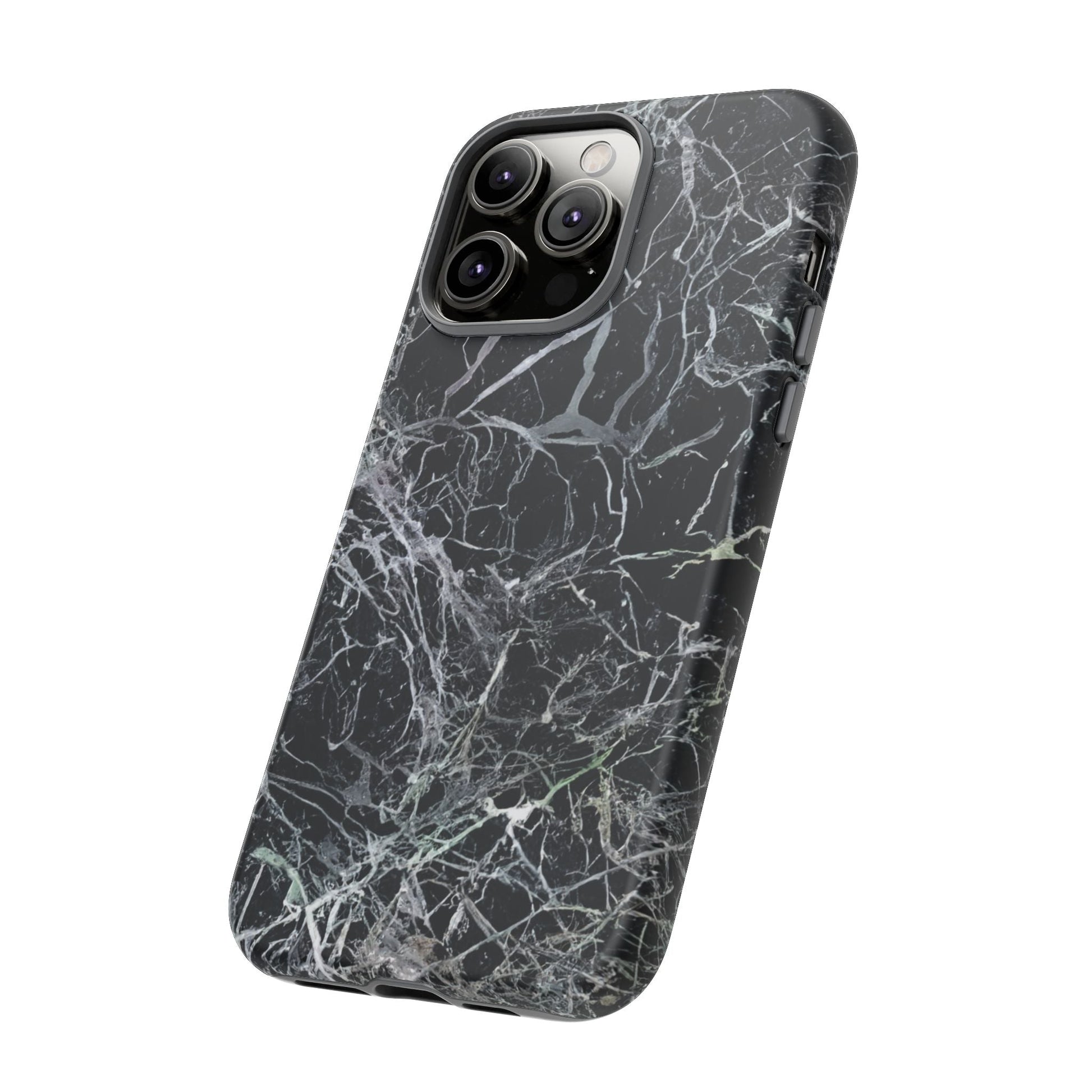 iphone case Midnight Veins Marble