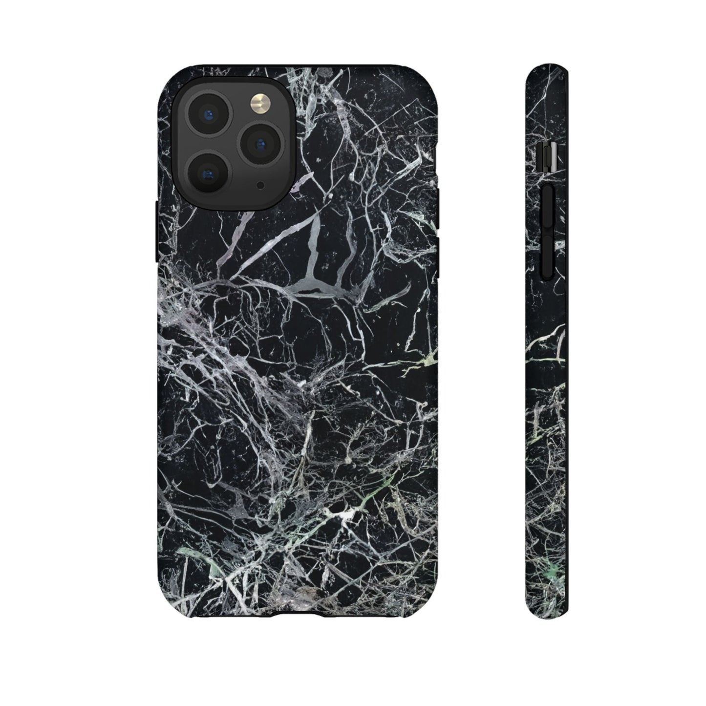 iphone case Midnight Veins Marble iPhone 11 Pro