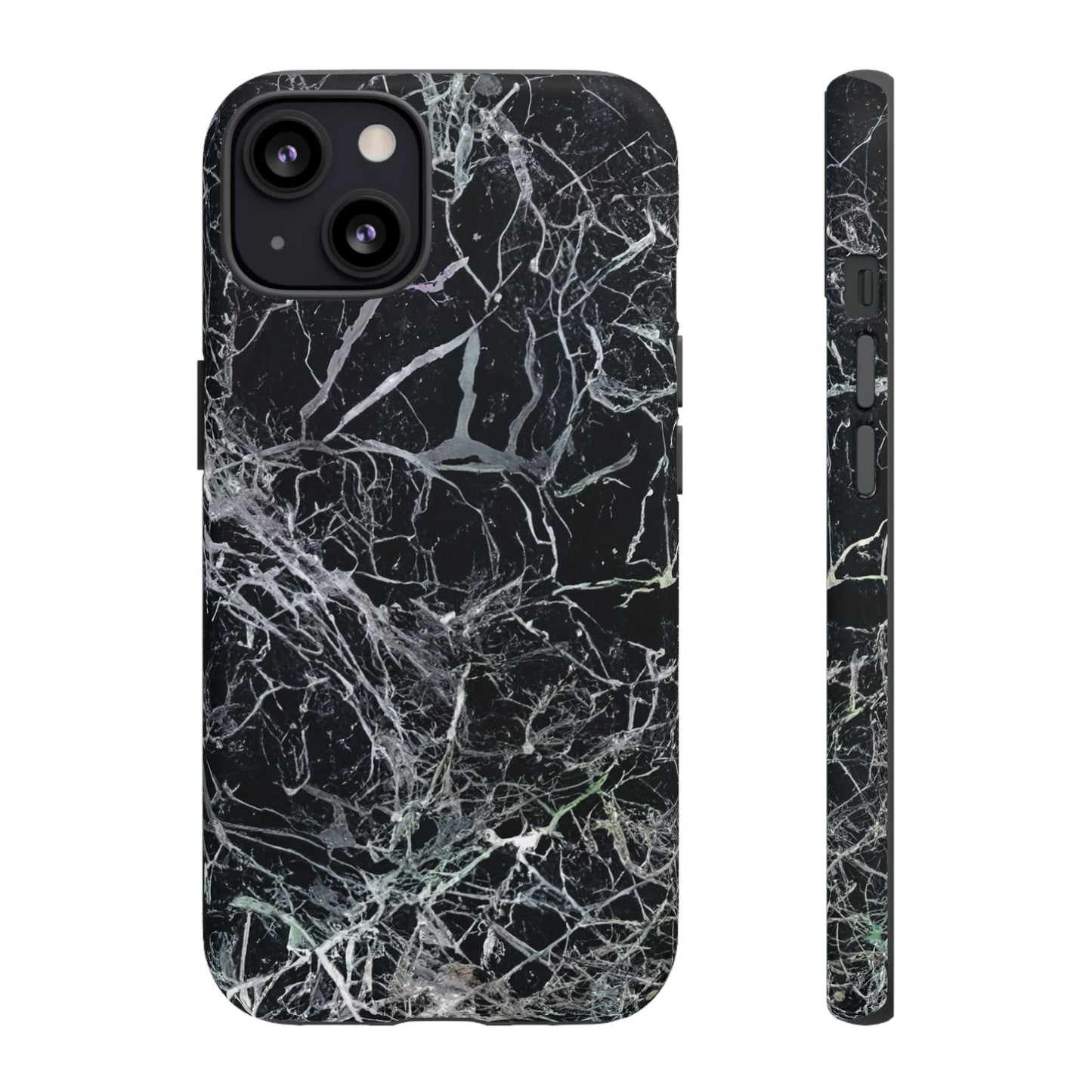 iphone case Midnight Veins Marble iPhone 13
