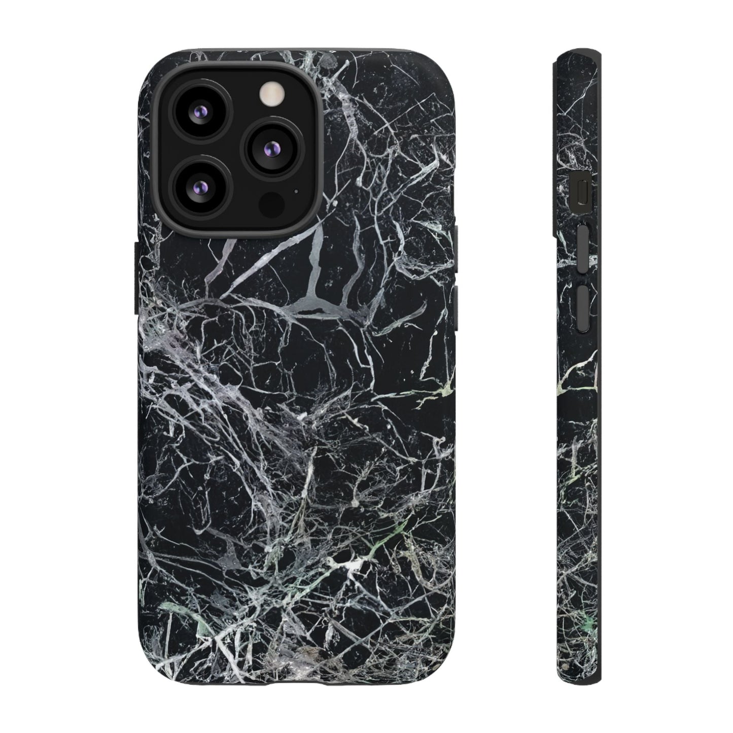 iphone case Midnight Veins Marble iPhone 13 Pro