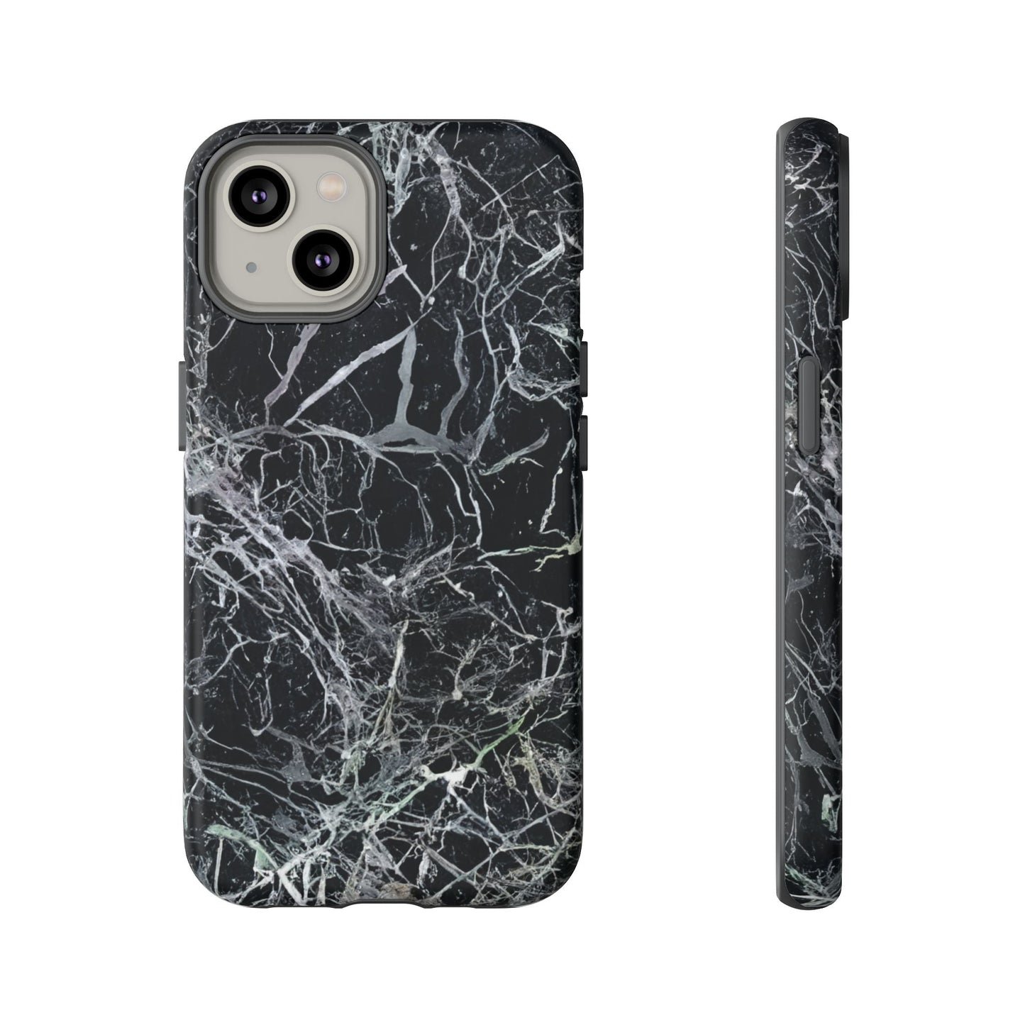 iphone case Midnight Veins Marble iPhone 14