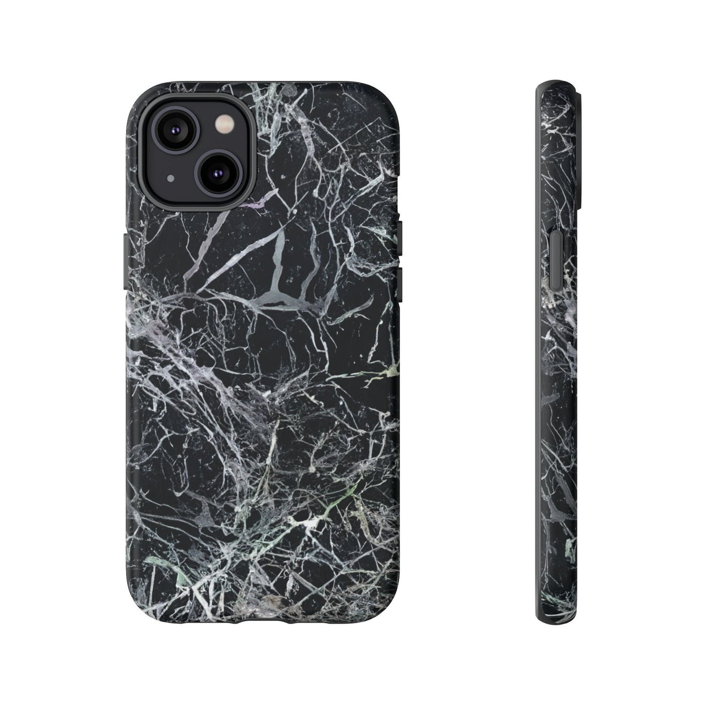 iphone case Midnight Veins Marble iPhone 14 Plus