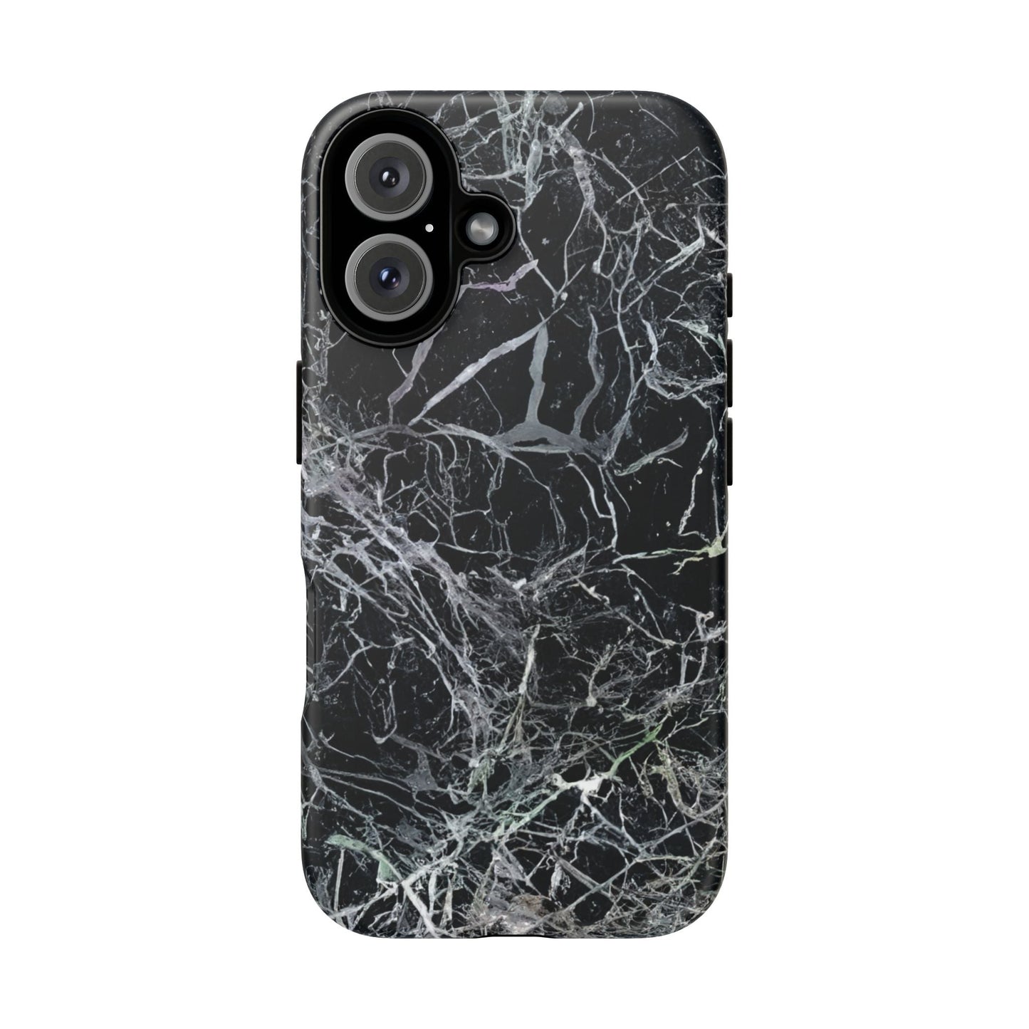 iphone case Midnight Veins Marble iPhone 16