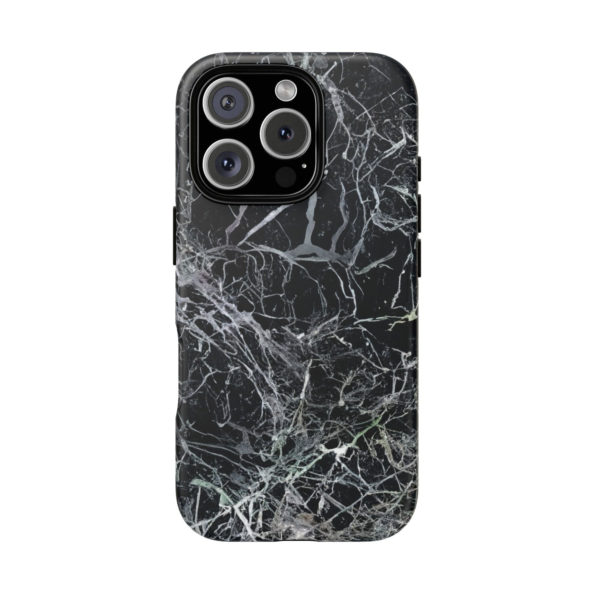 iphone case Midnight Veins Marble iPhone 16 Pro