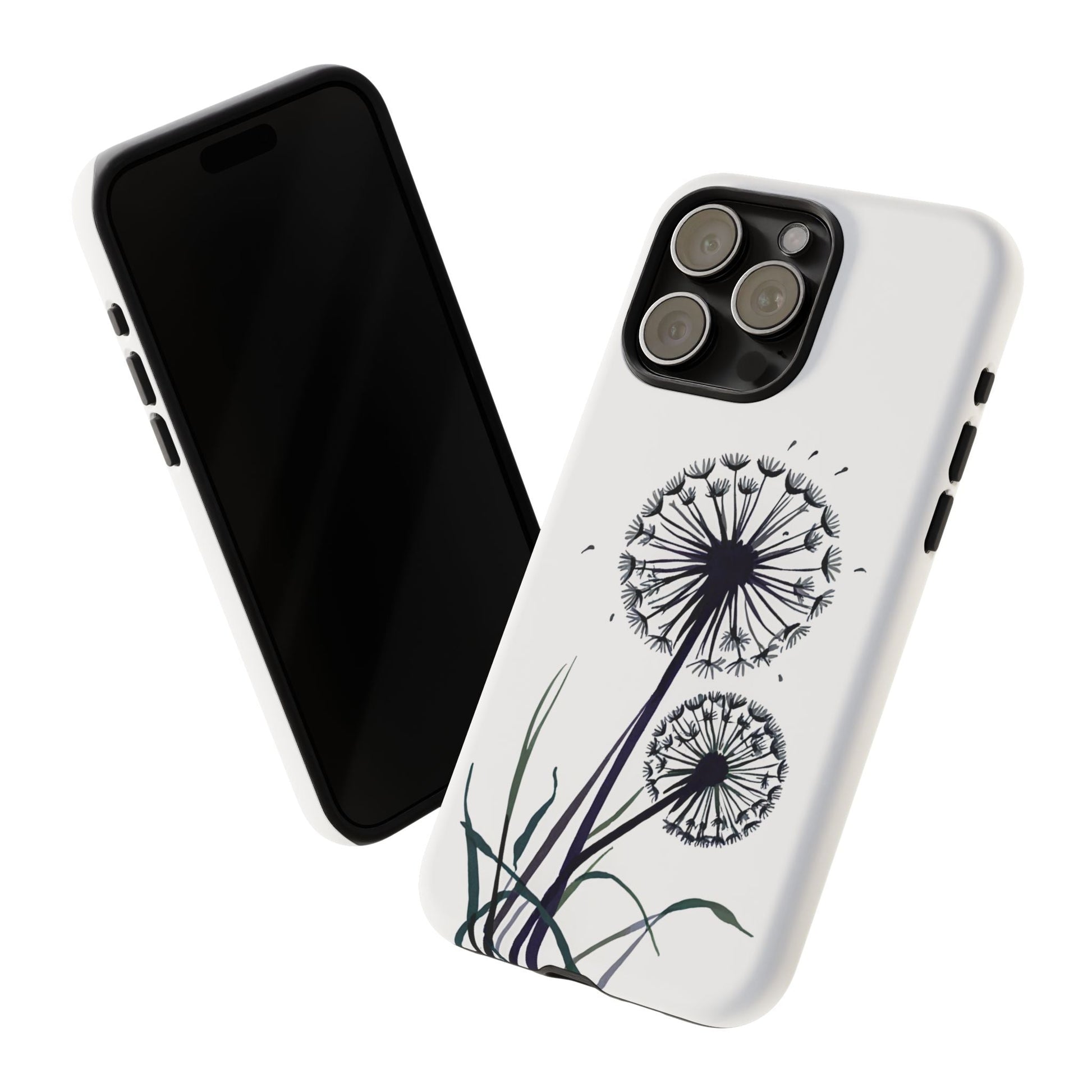 iphone case Minimal Dandelion Art