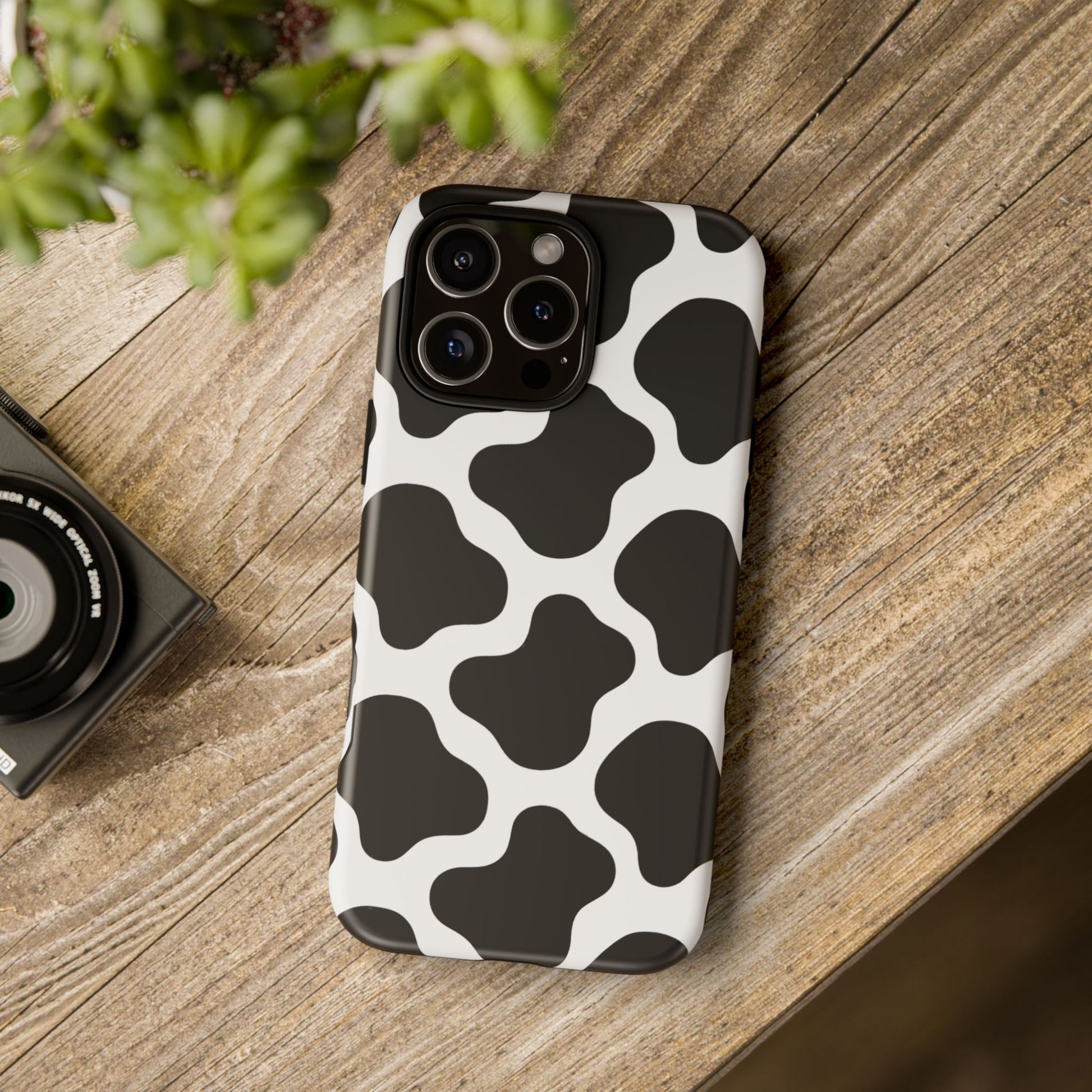 iphone case Minimalist Cow Print