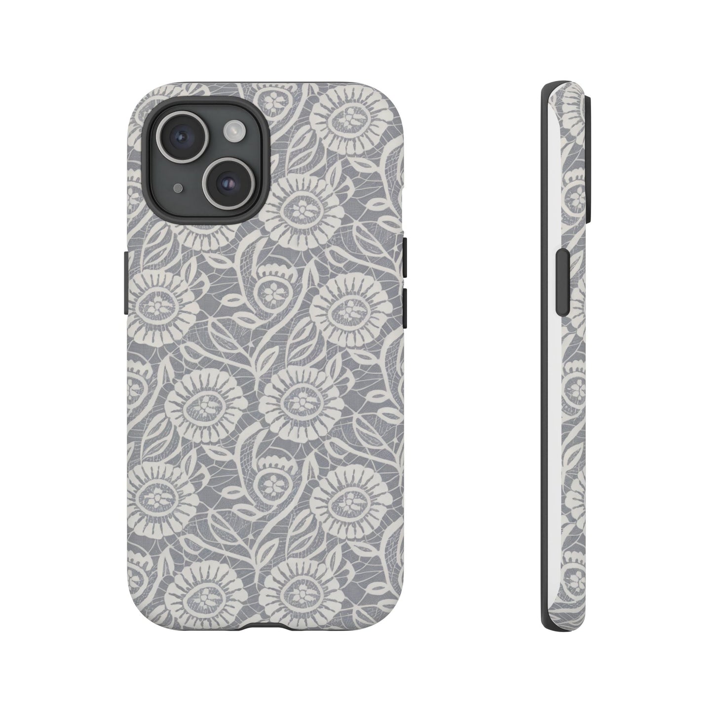 iphone case Modern Lace Blooms iPhone 15