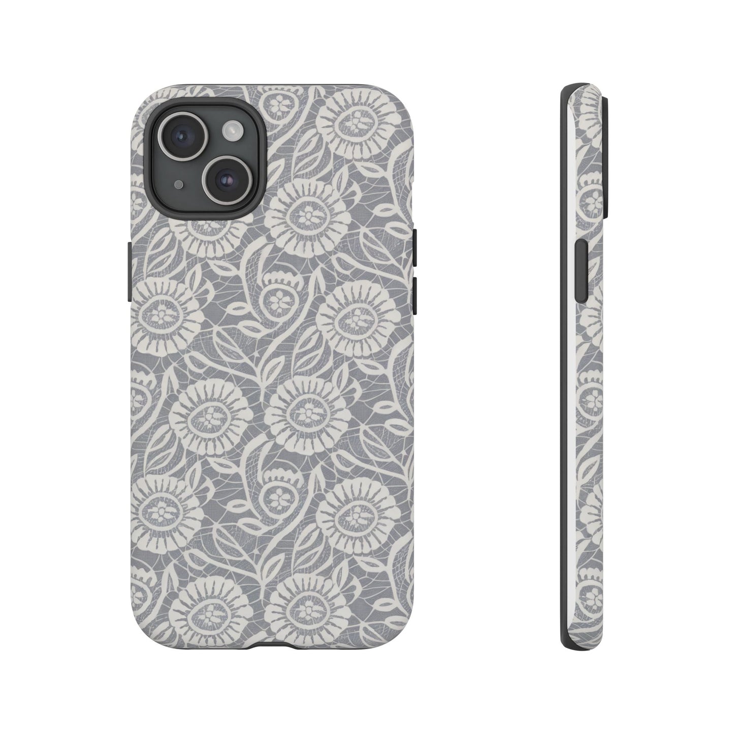 iphone case Modern Lace Blooms iPhone 15 Plus