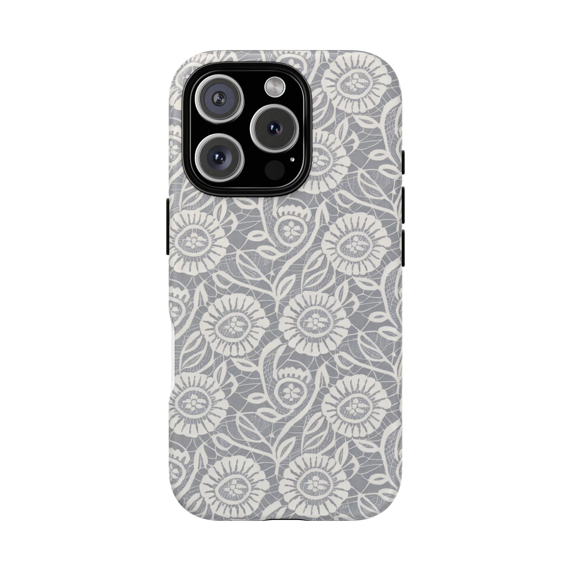 iphone case Modern Lace Blooms iPhone 16 Pro