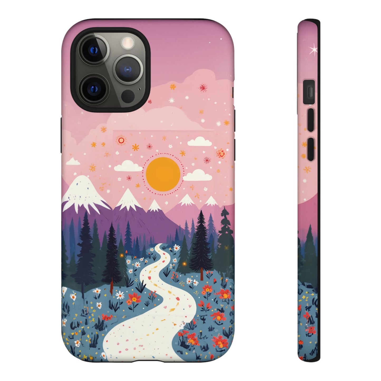 iphone case Mountain Wildflower Path iPhone 12 Pro Max