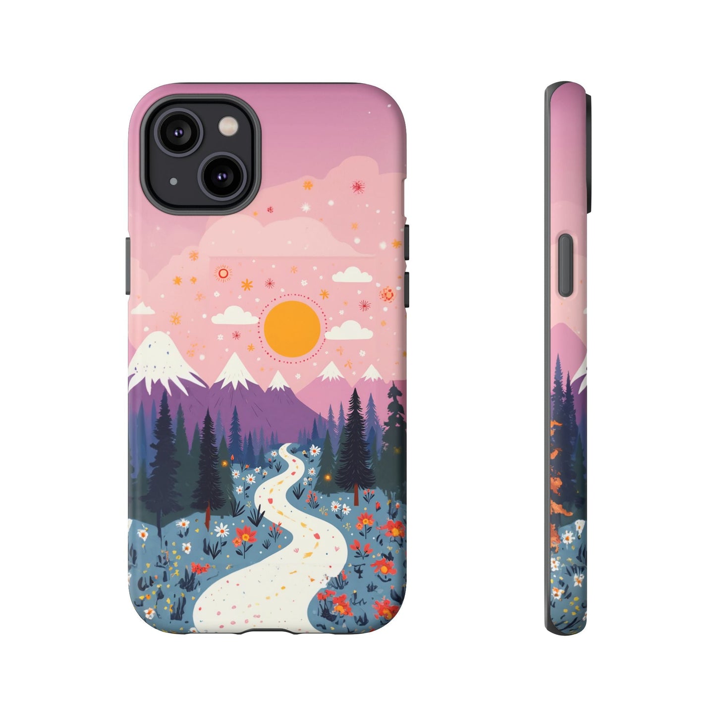 iphone case Mountain Wildflower Path iPhone 14 Plus