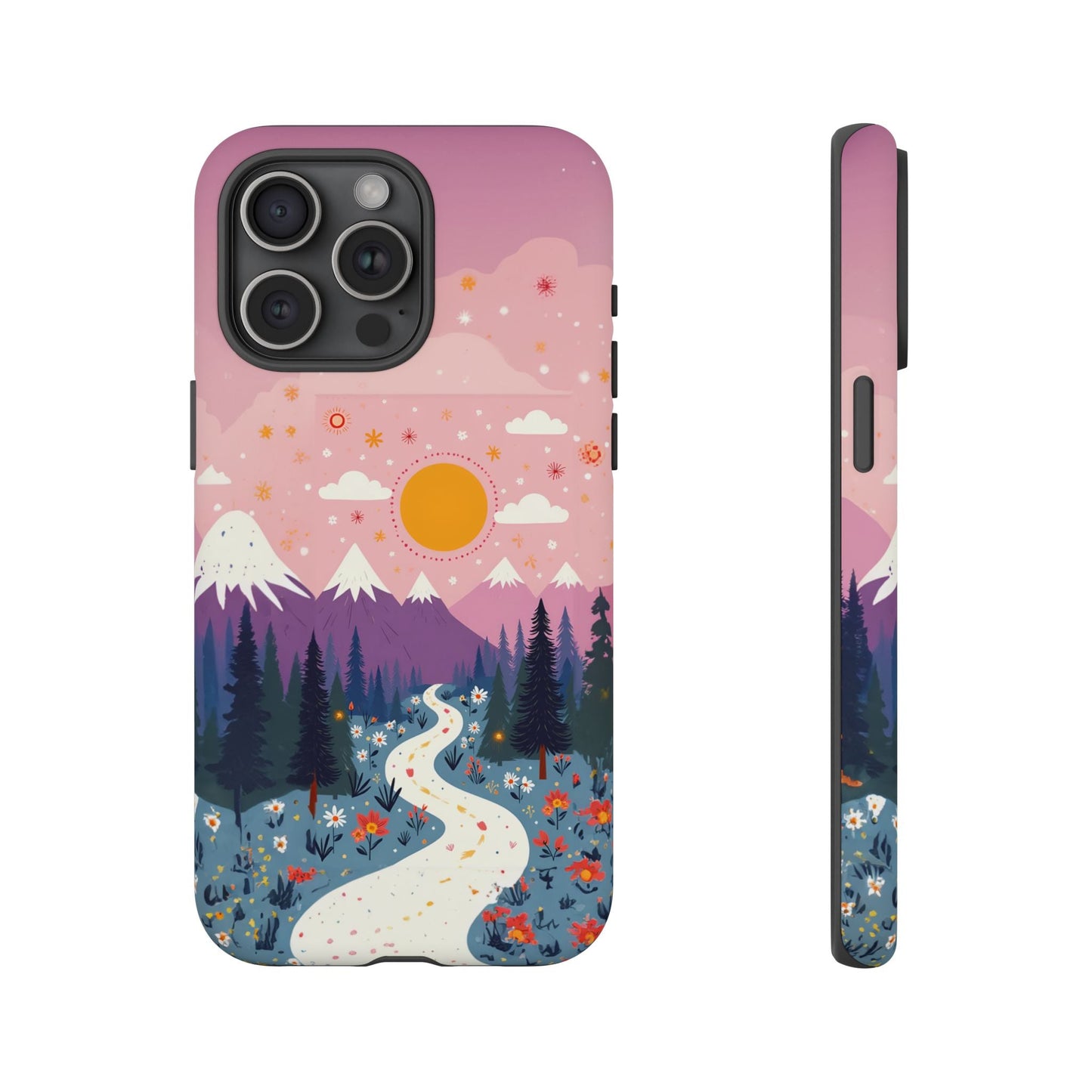 iphone case Mountain Wildflower Path iPhone 15 Pro Max