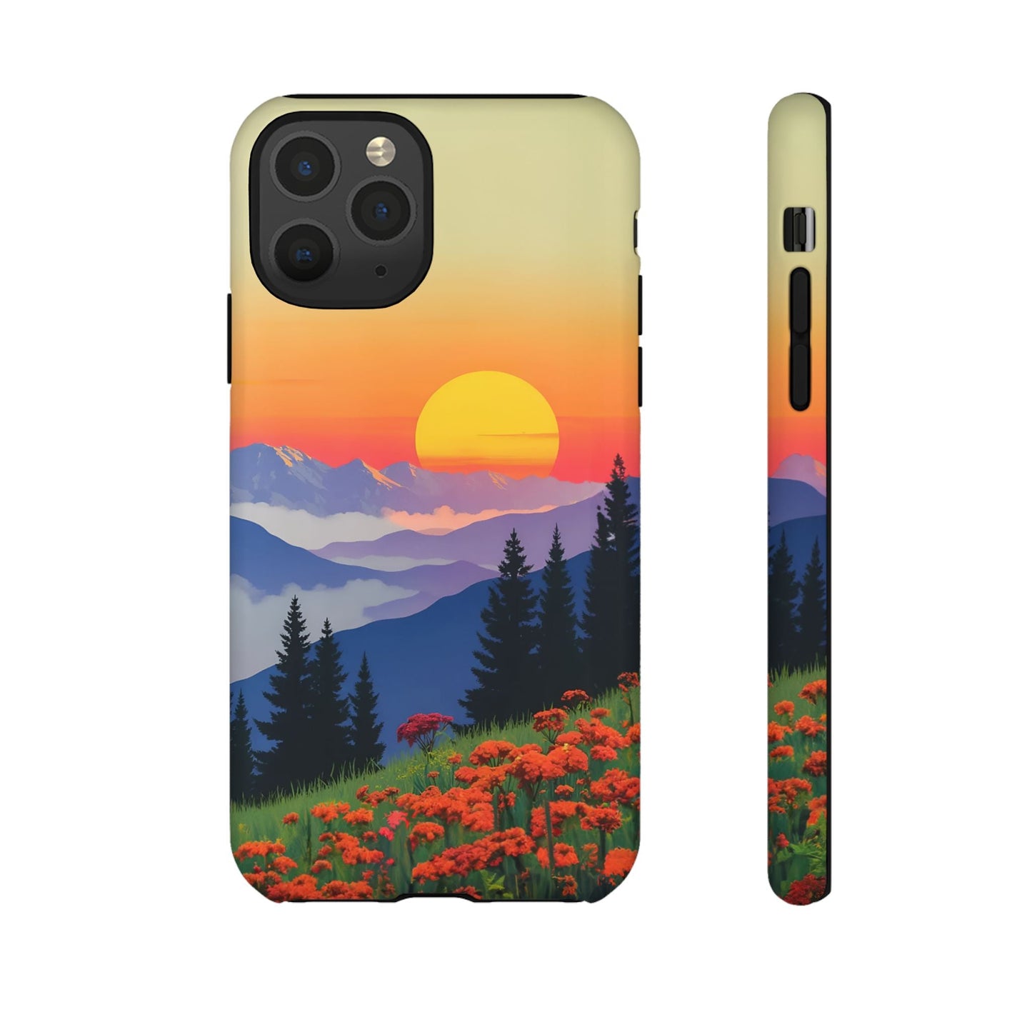 iphone case Mountain Wildflower Sunset iPhone 11 Pro