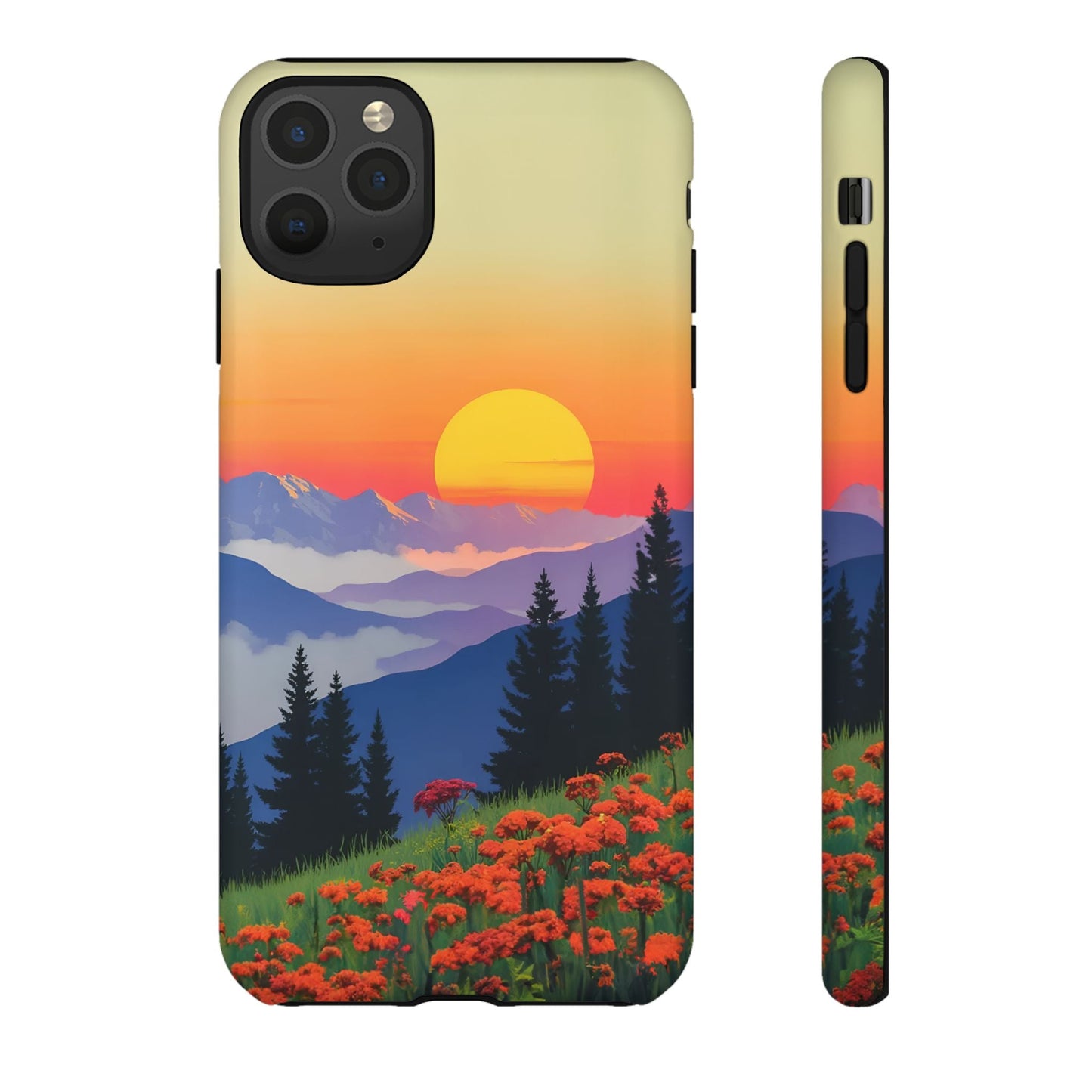 iphone case Mountain Wildflower Sunset iPhone 11 Pro Max