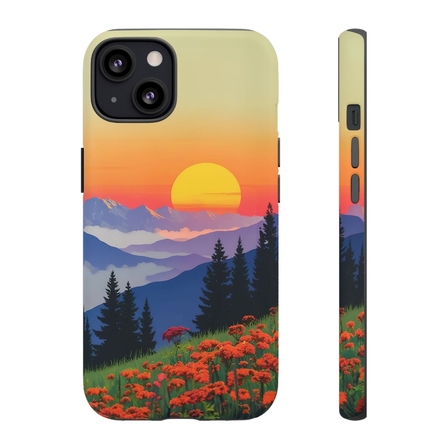 iphone case Mountain Wildflower Sunset iPhone 13