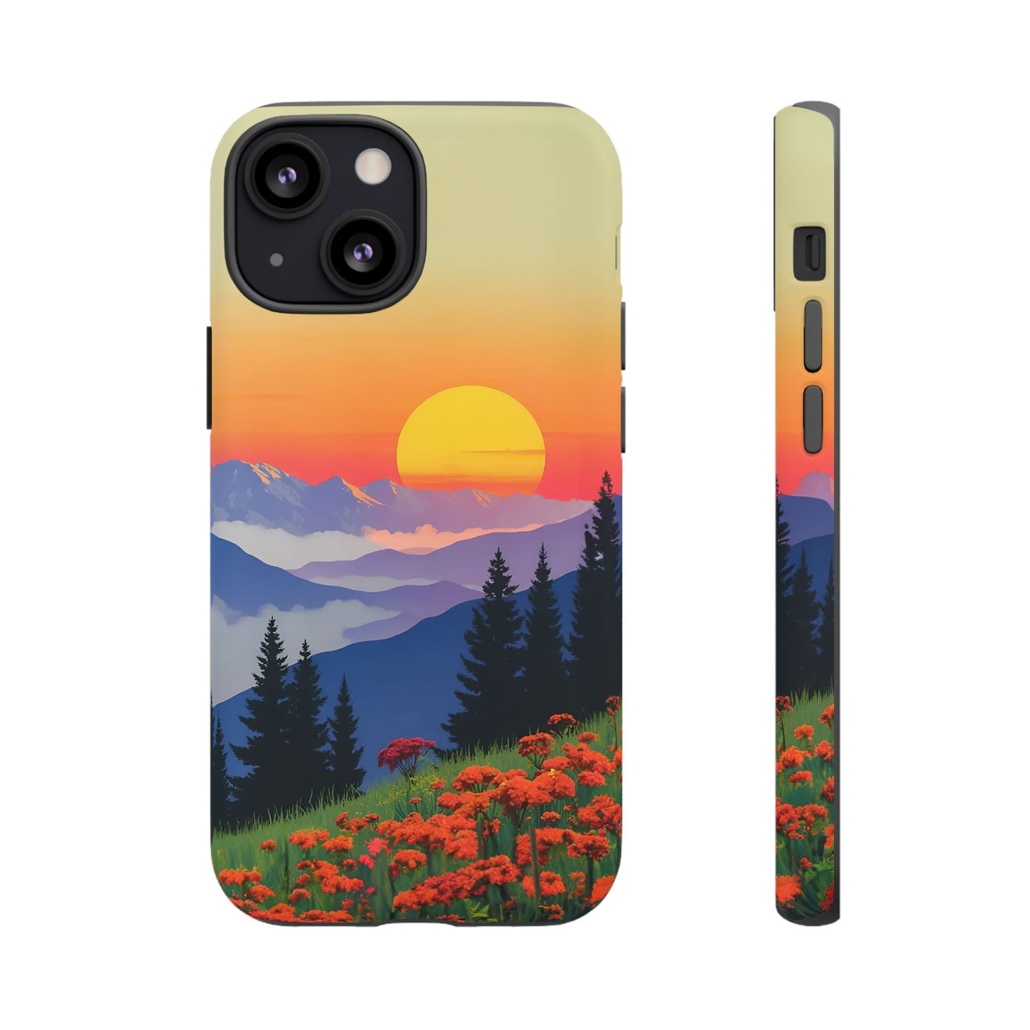 iphone case Mountain Wildflower Sunset iPhone 13 Mini