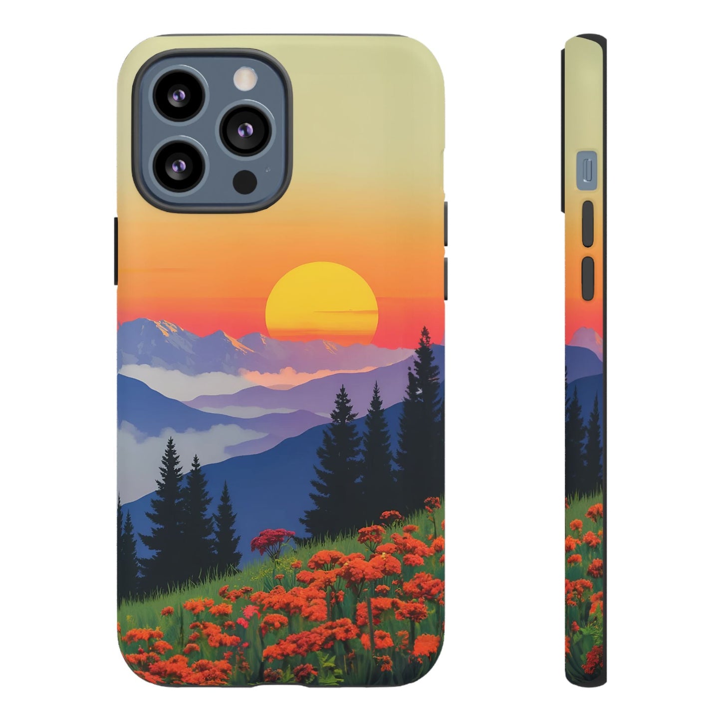iphone case Mountain Wildflower Sunset iPhone 13 Pro Max