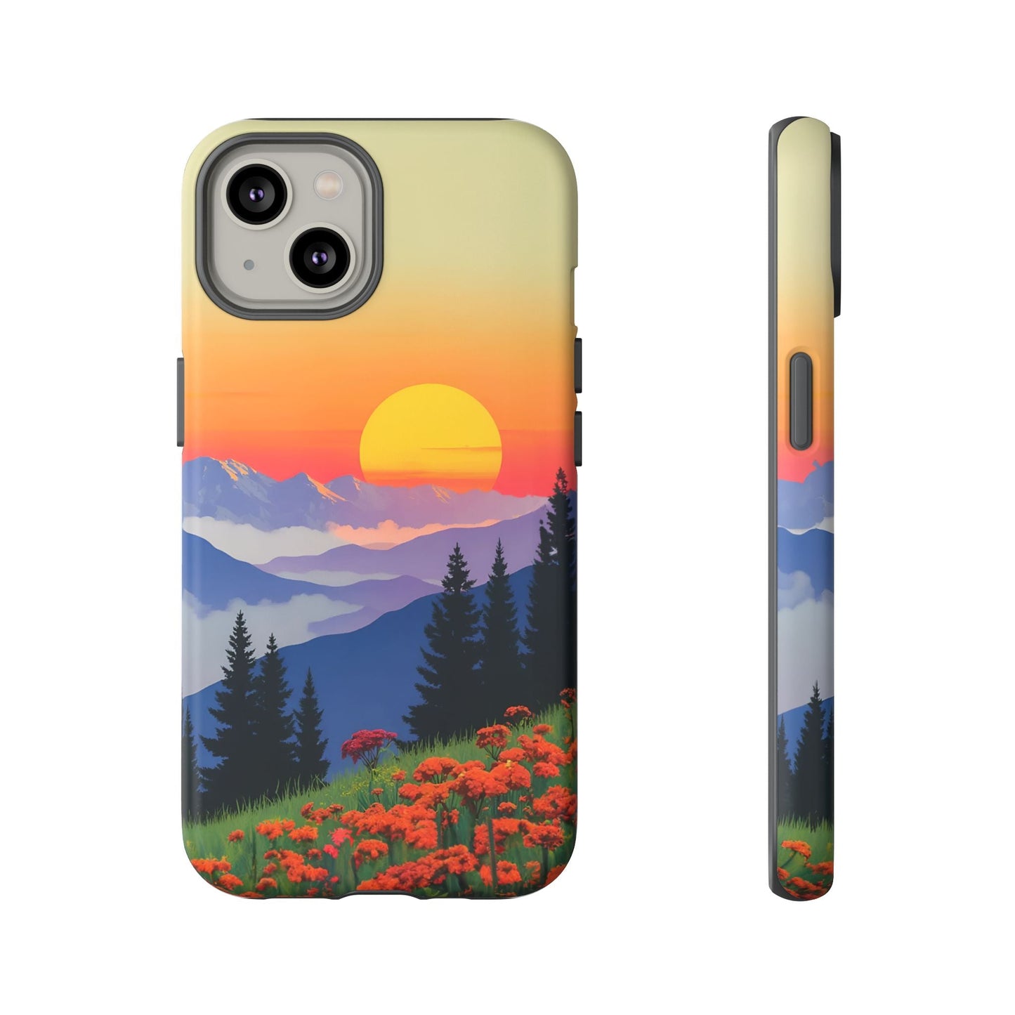 iphone case Mountain Wildflower Sunset iPhone 14