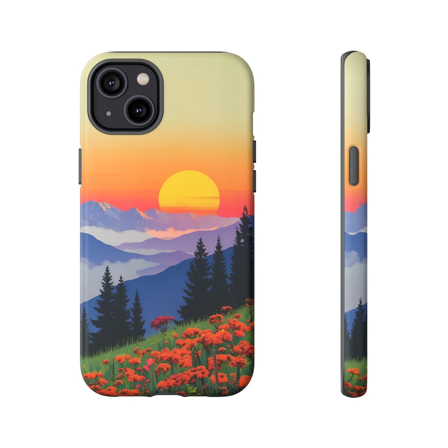 iphone case Mountain Wildflower Sunset iPhone 14 Plus