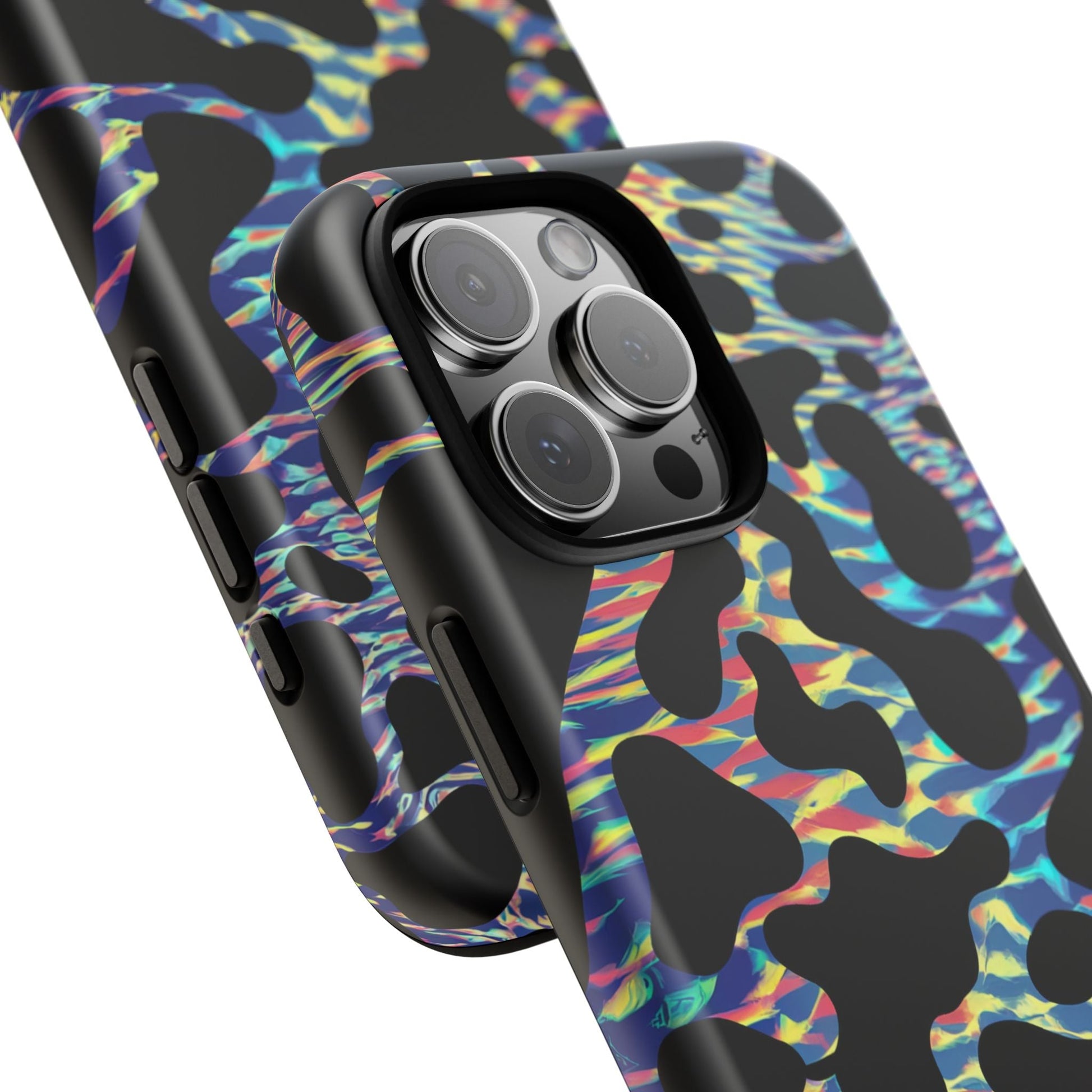 iphone case Neon Cow Graze