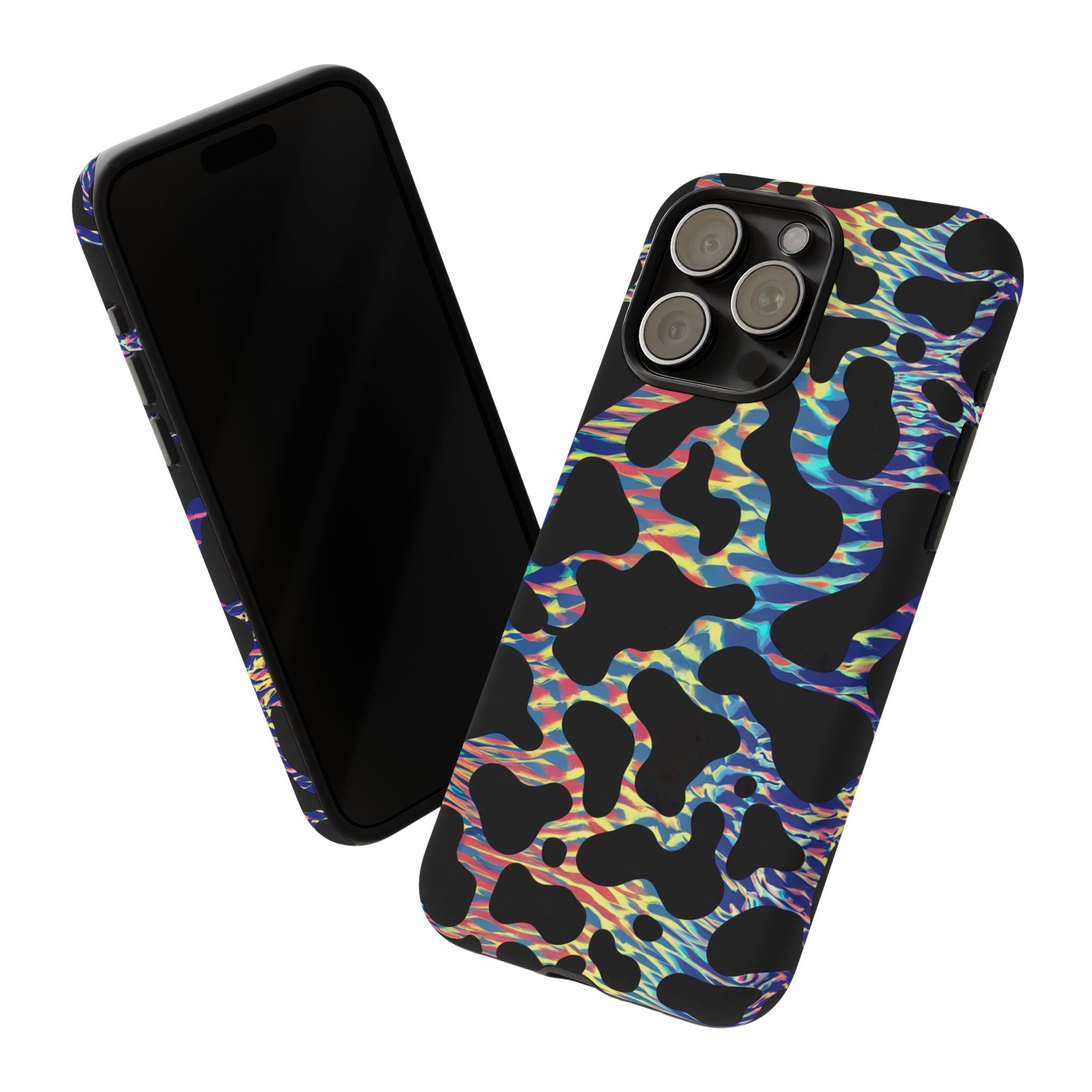 iphone case Neon Cow Graze