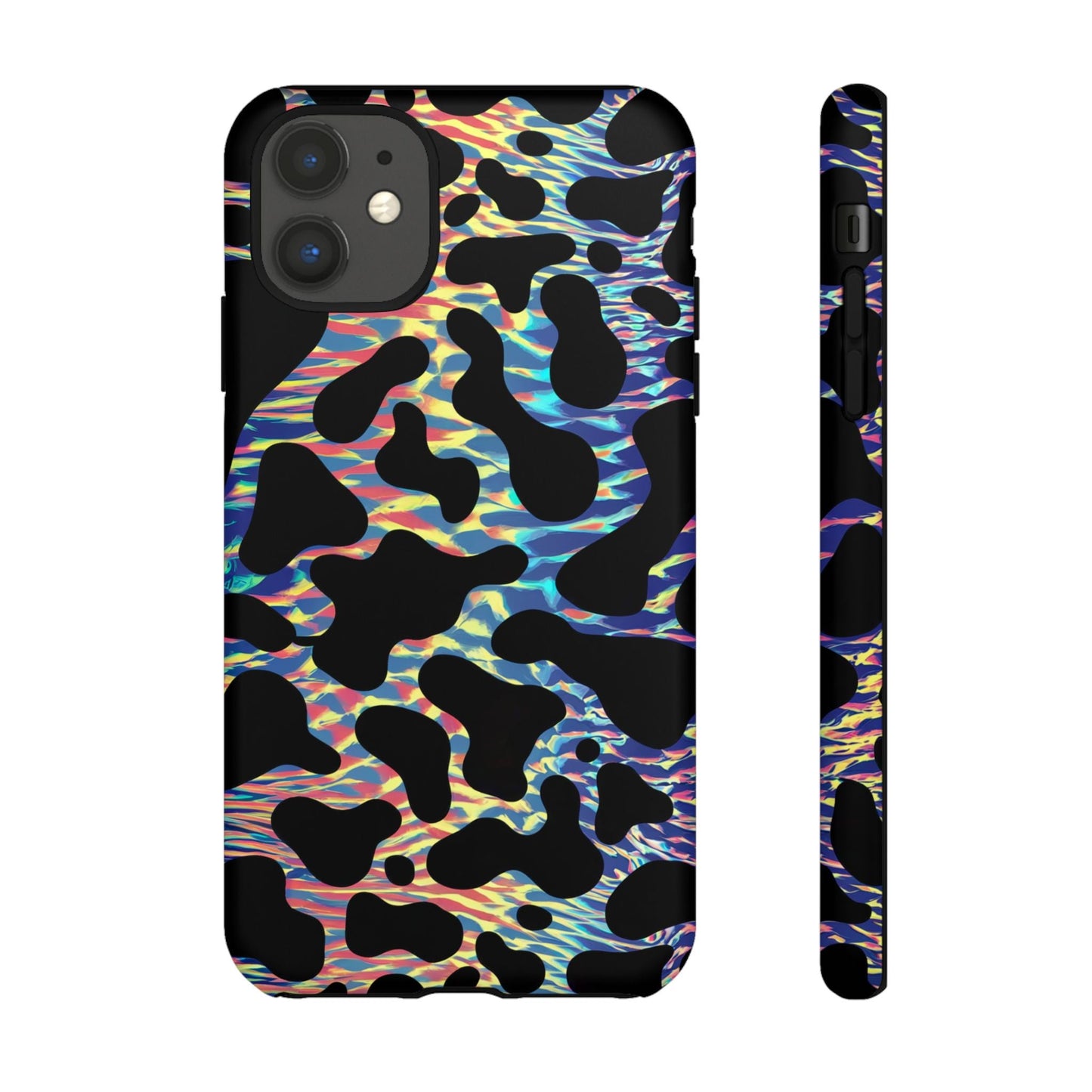 iphone case Neon Cow Graze iPhone 11