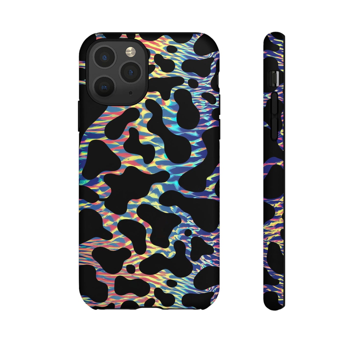 iphone case Neon Cow Graze iPhone 11 Pro