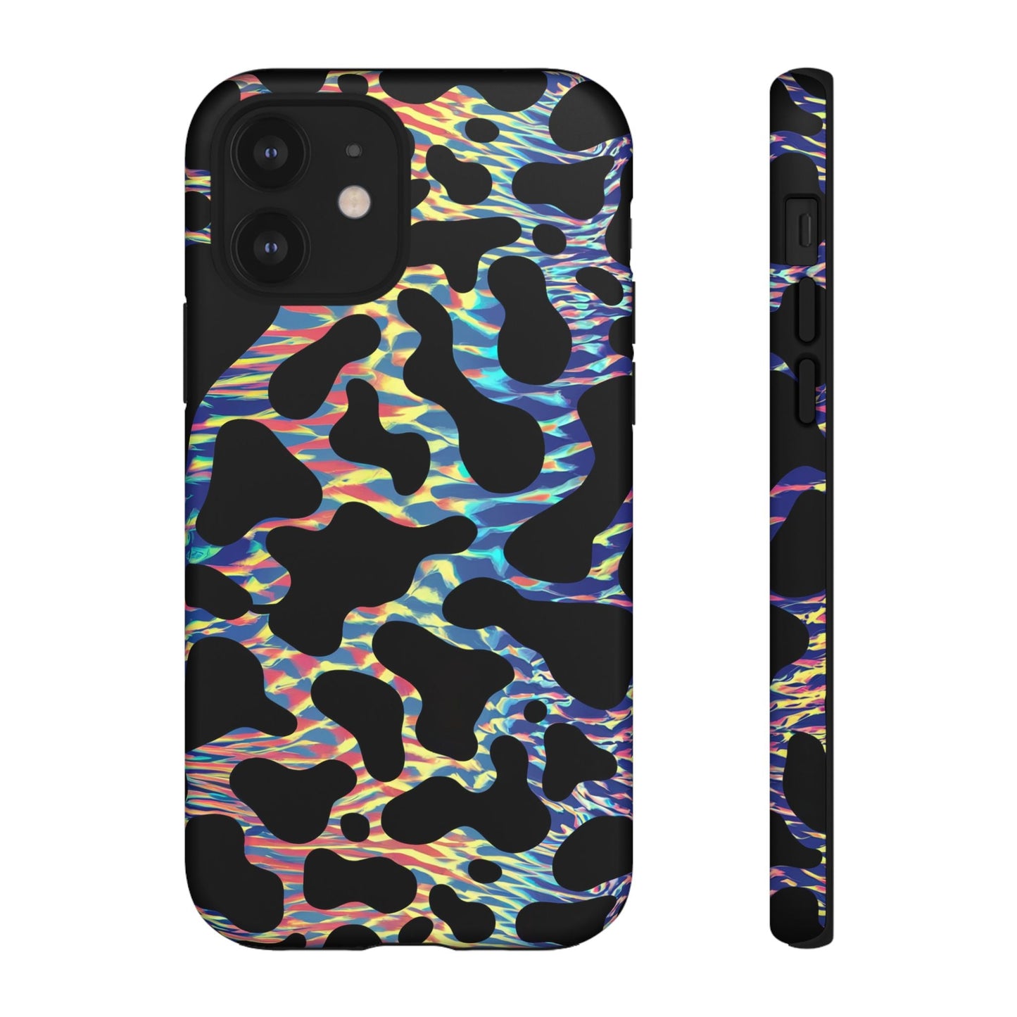 iphone case Neon Cow Graze iPhone 12