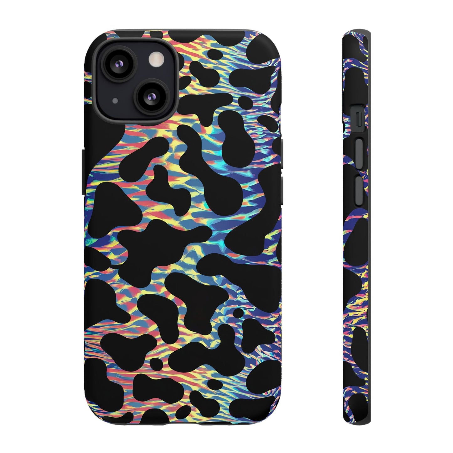 iphone case Neon Cow Graze iPhone 13