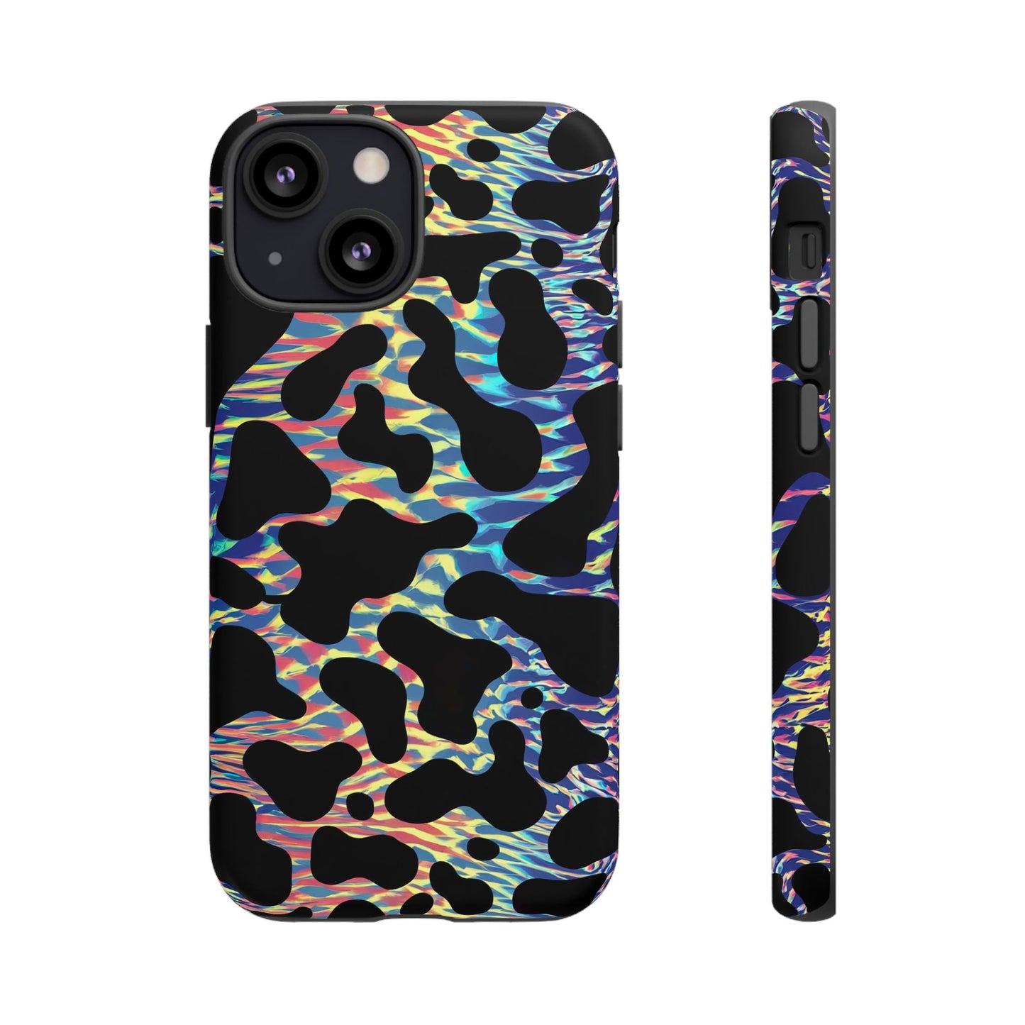 iphone case Neon Cow Graze iPhone 13 Mini