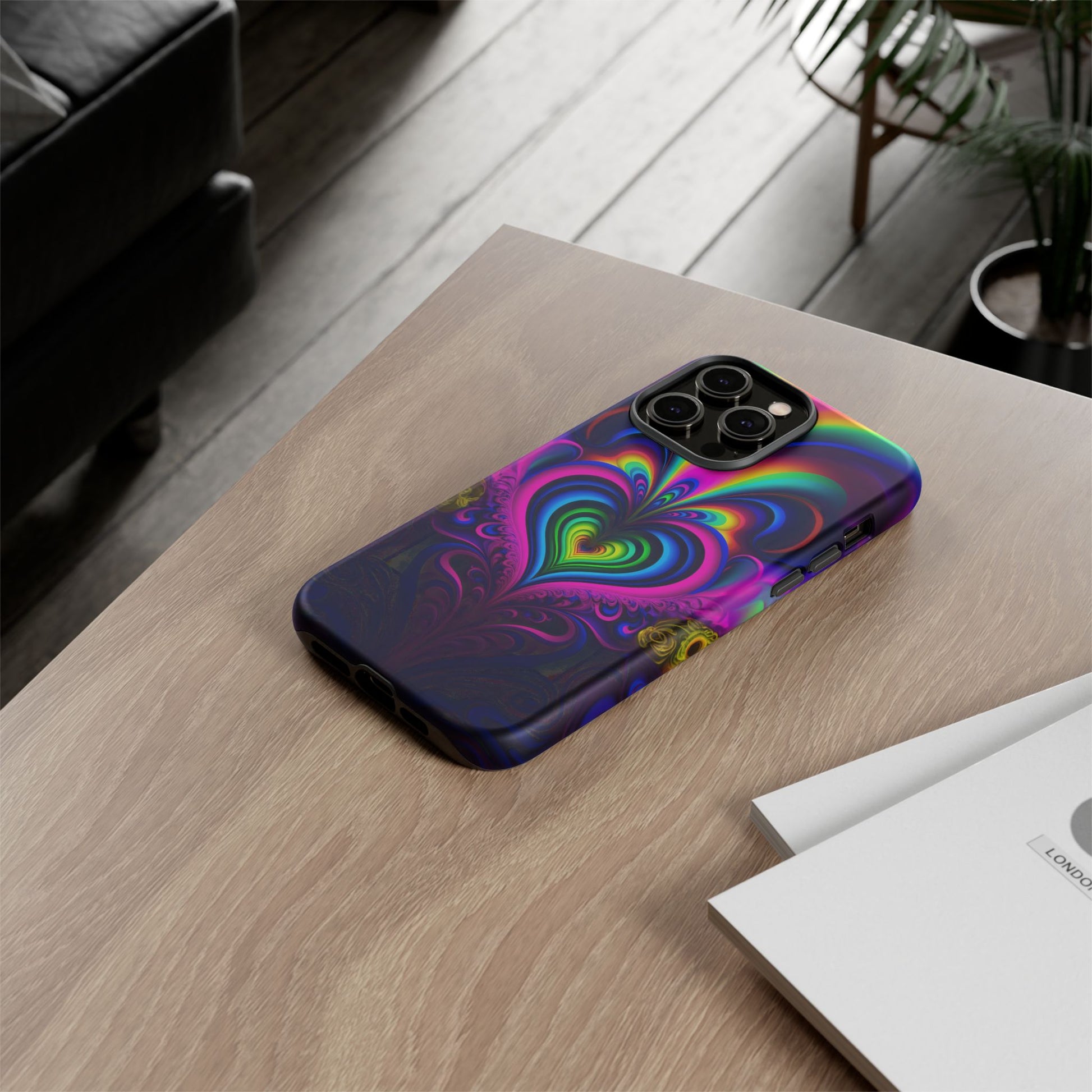 iphone case Neon Love Tunnel