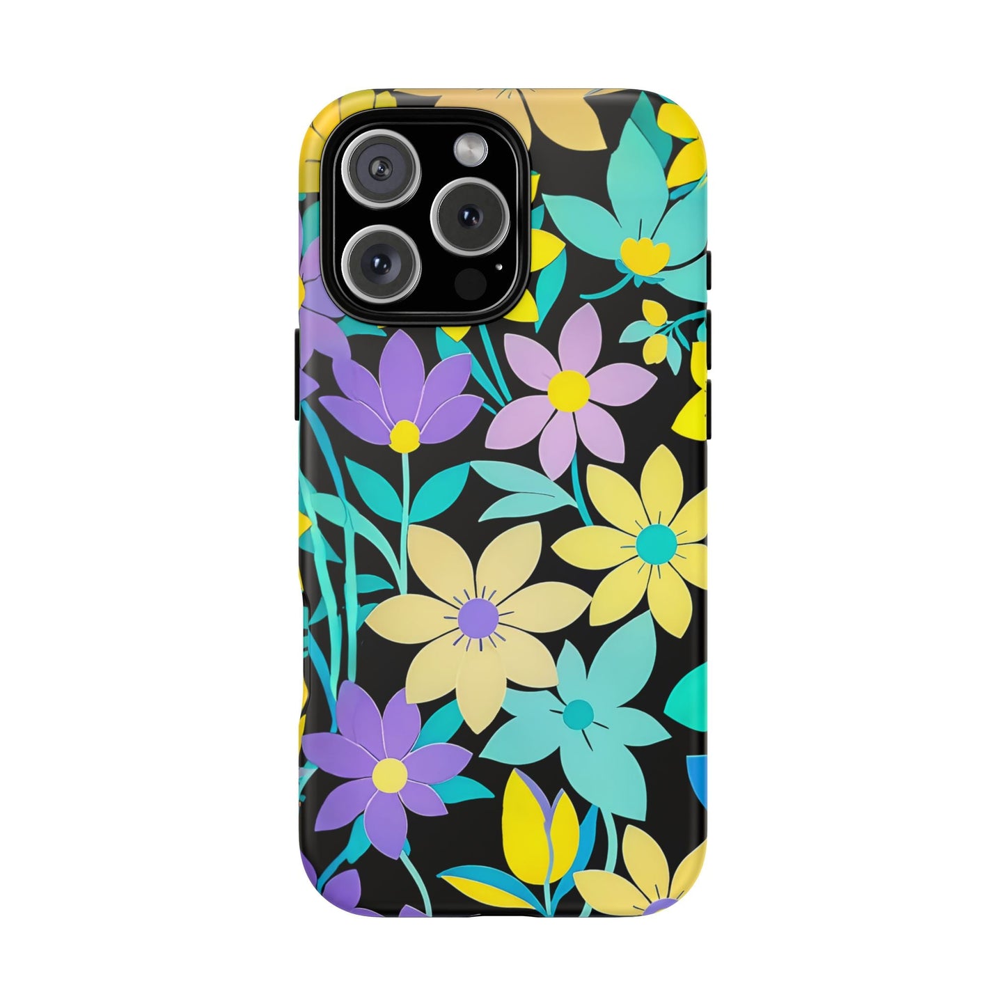 iphone case Neon Petal Paradise iPhone 16 Pro Max