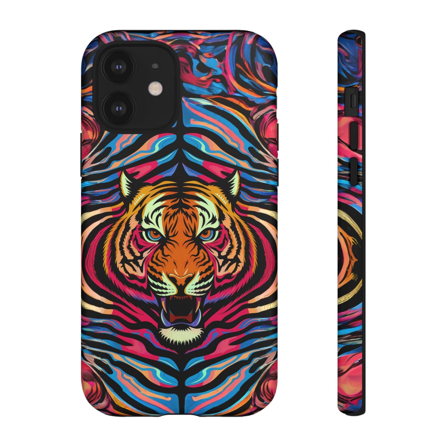 iphone case Neon Tiger Majesty iPhone 12
