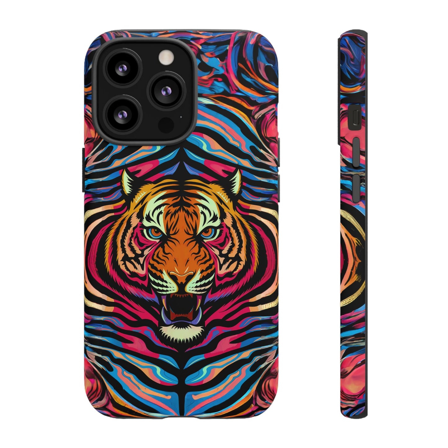 iphone case Neon Tiger Majesty iPhone 13 Pro