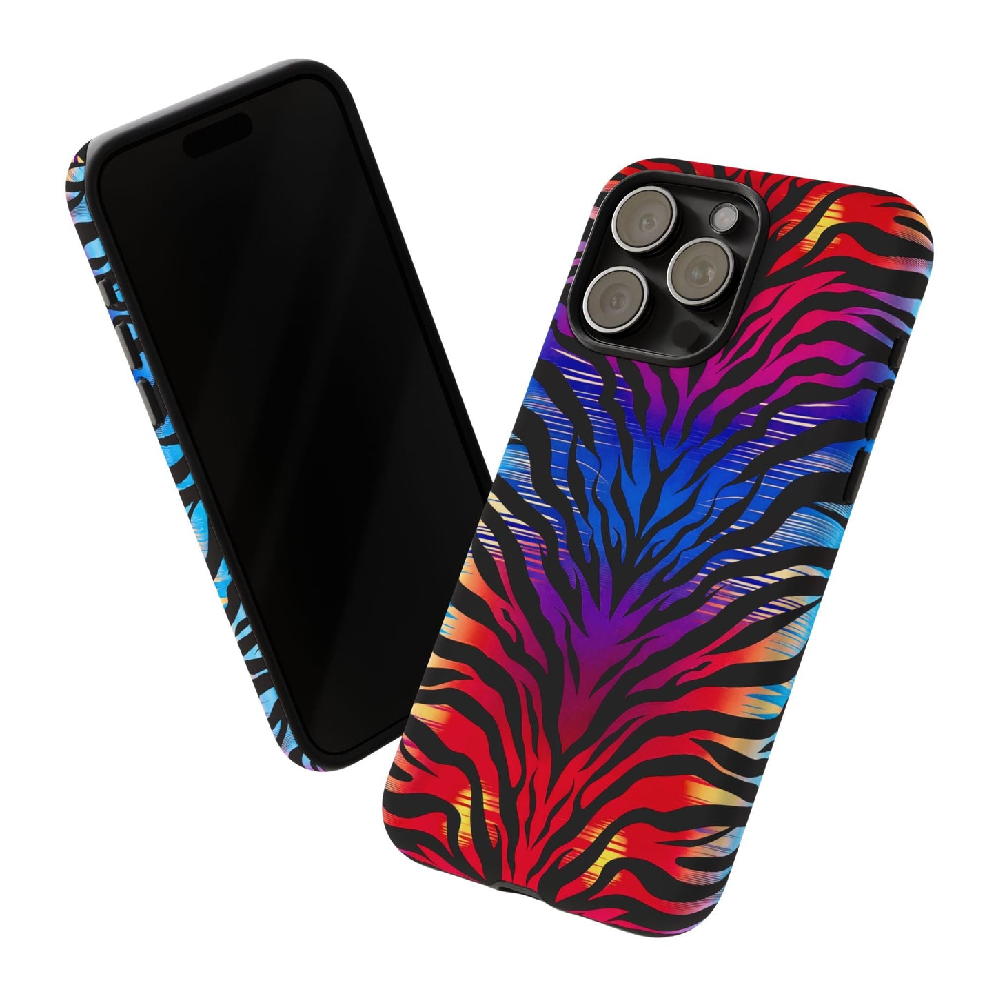 iphone case Neon Wild Zebra