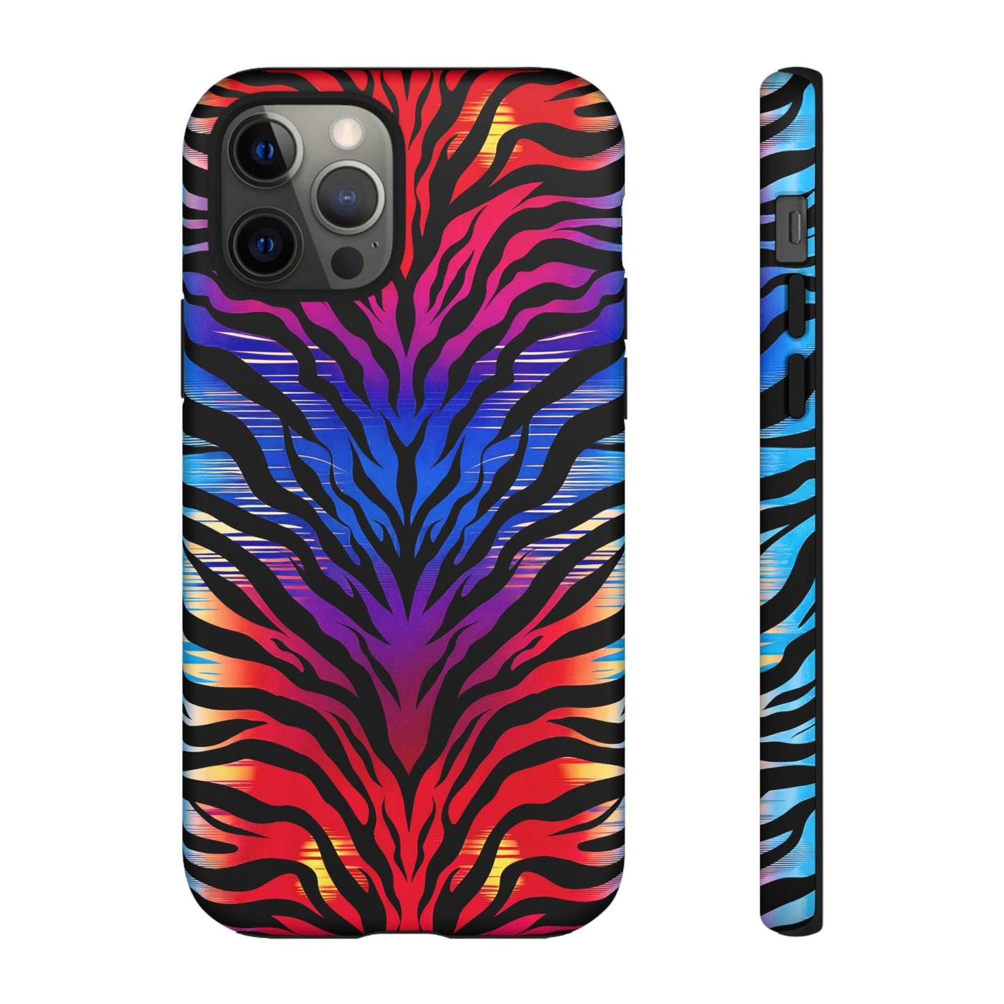 iphone case Neon Wild Zebra iPhone 12 Pro