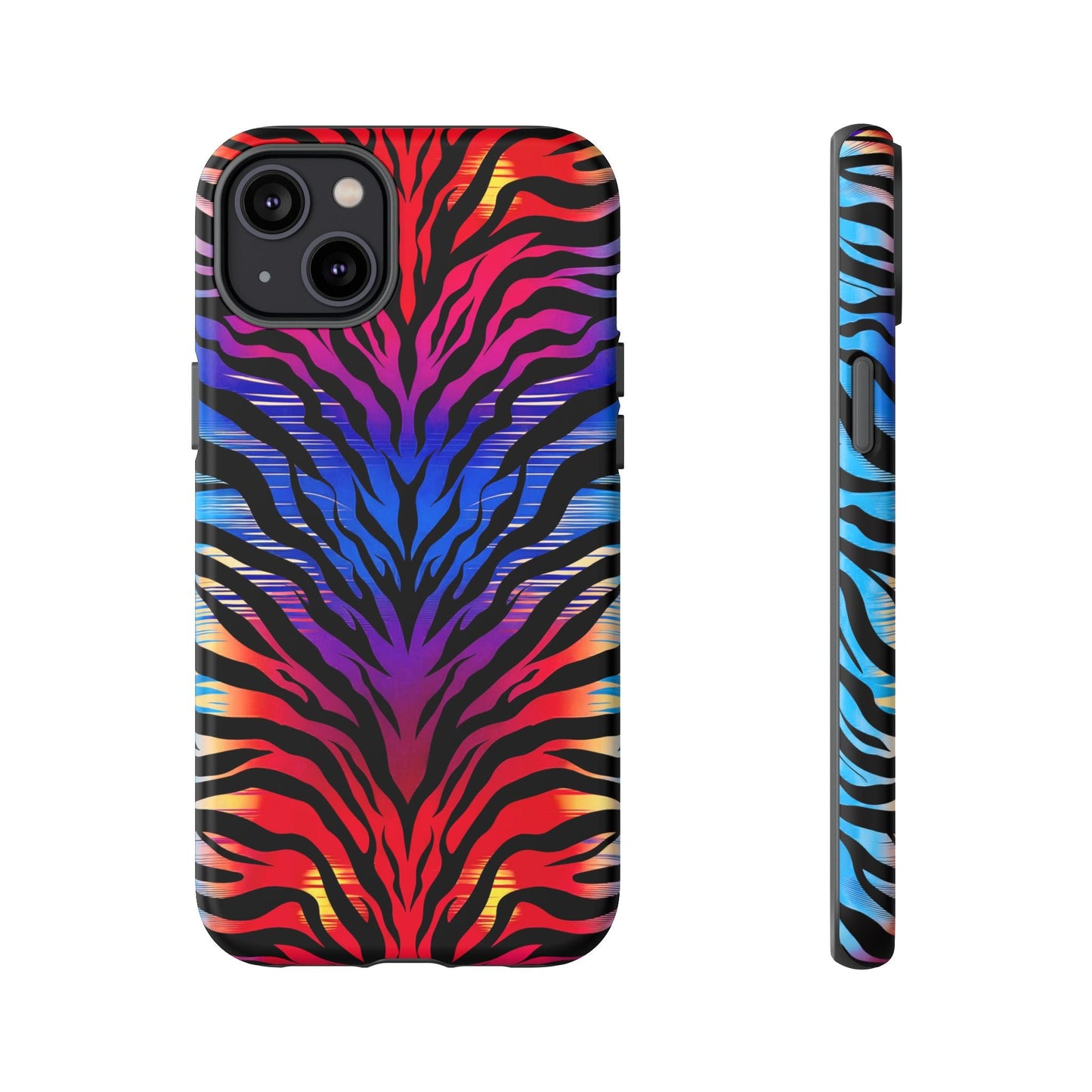 iphone case Neon Wild Zebra iPhone 14 Plus