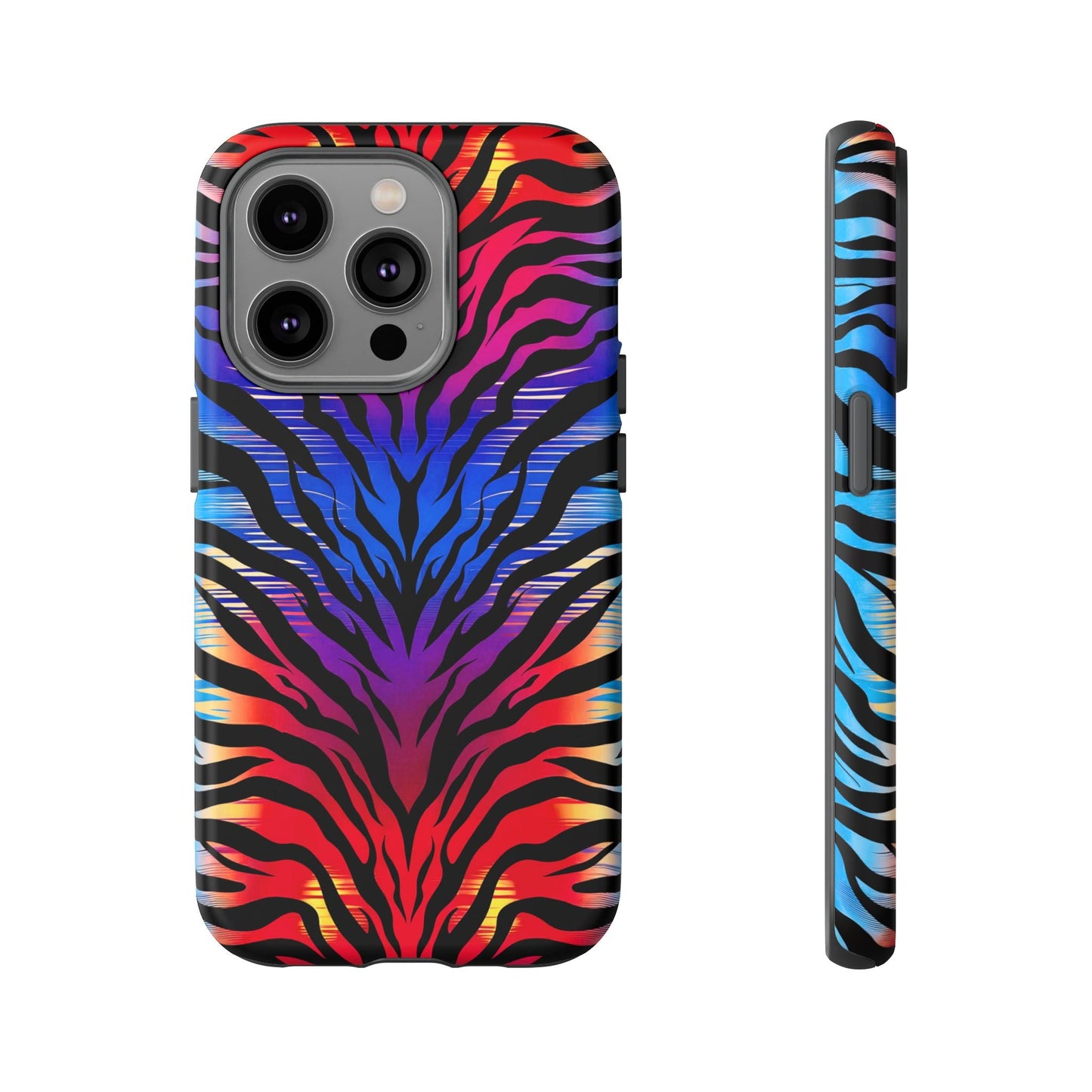 iphone case Neon Wild Zebra iPhone 14 Pro