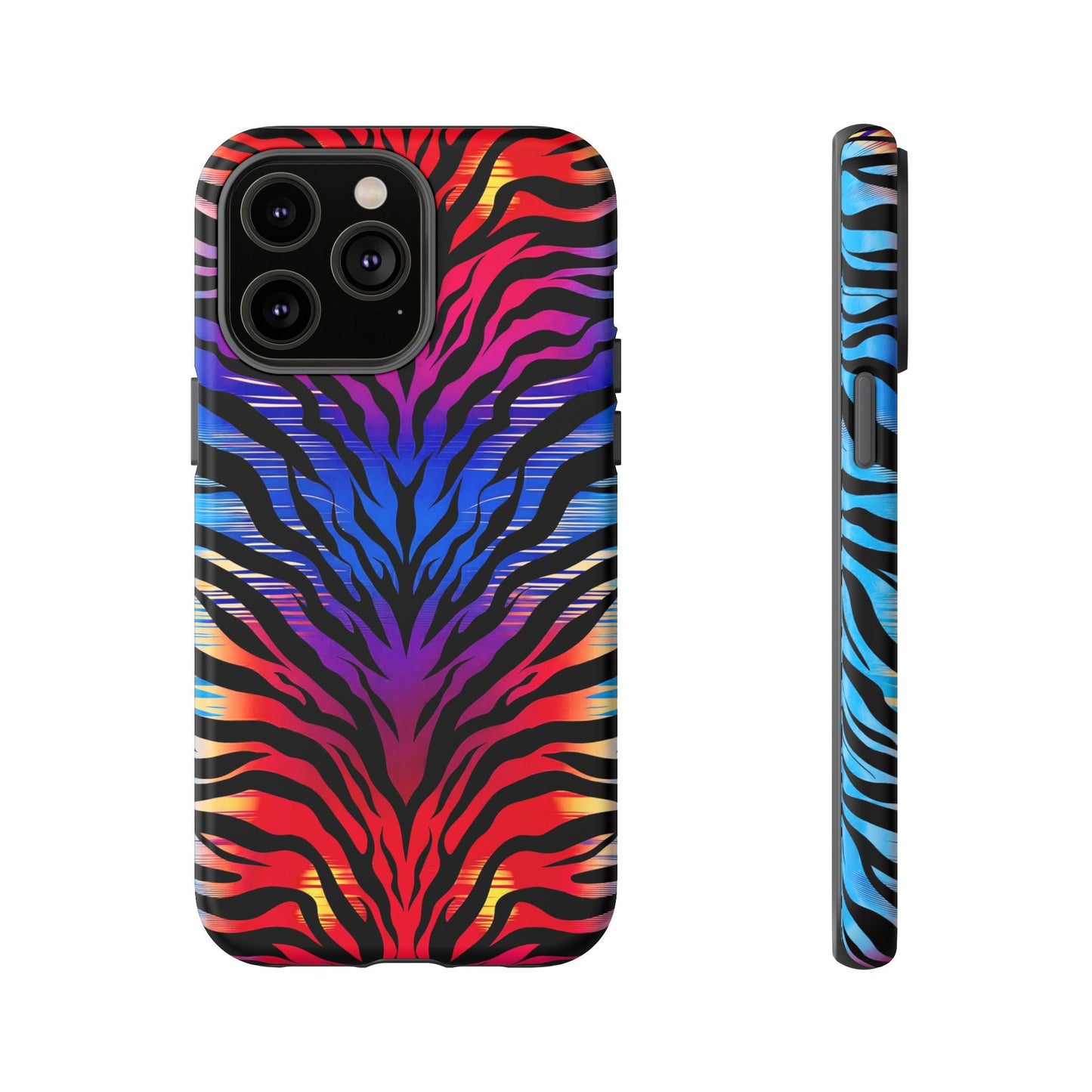 iphone case Neon Wild Zebra iPhone 14 Pro Max