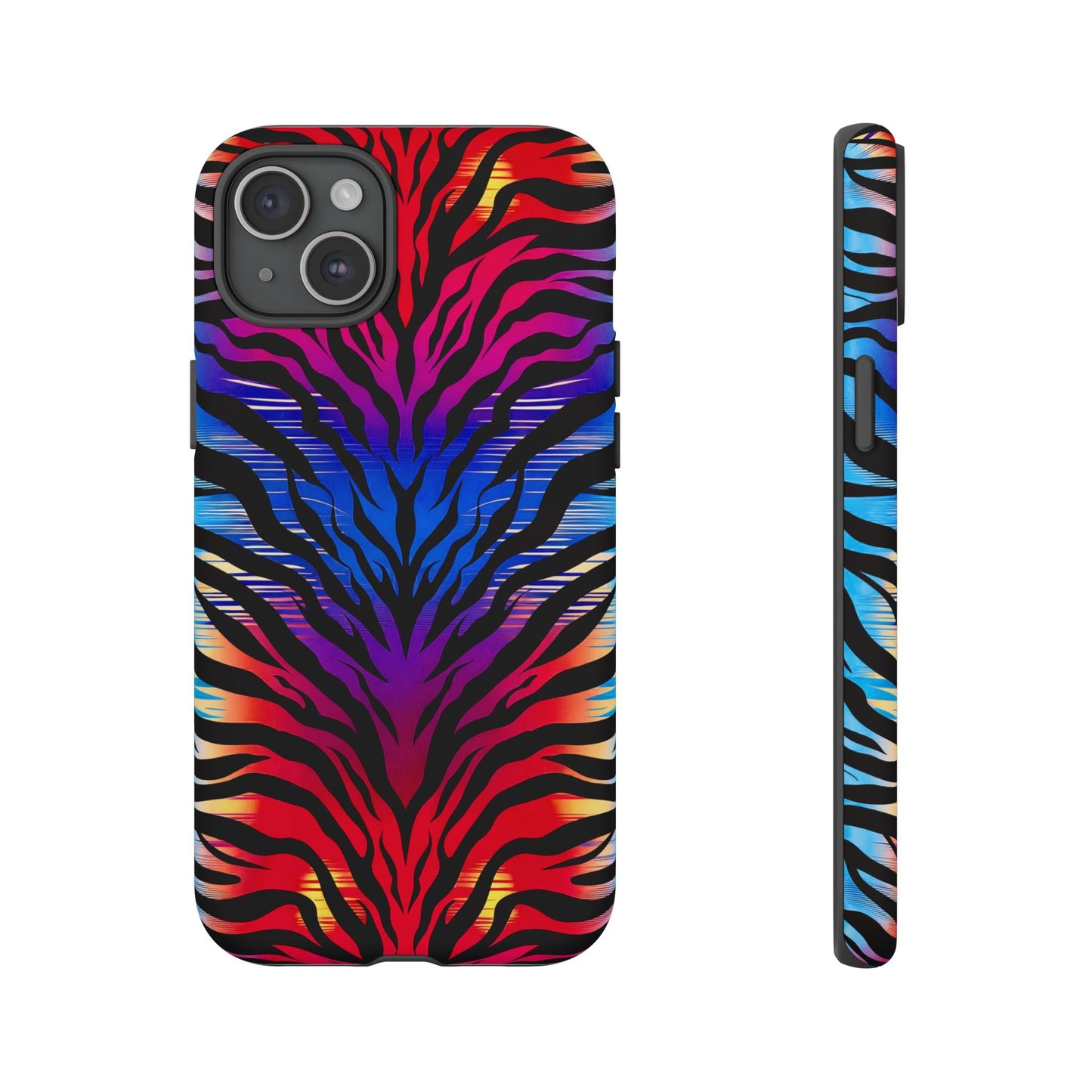 iphone case Neon Wild Zebra iPhone 15 Plus