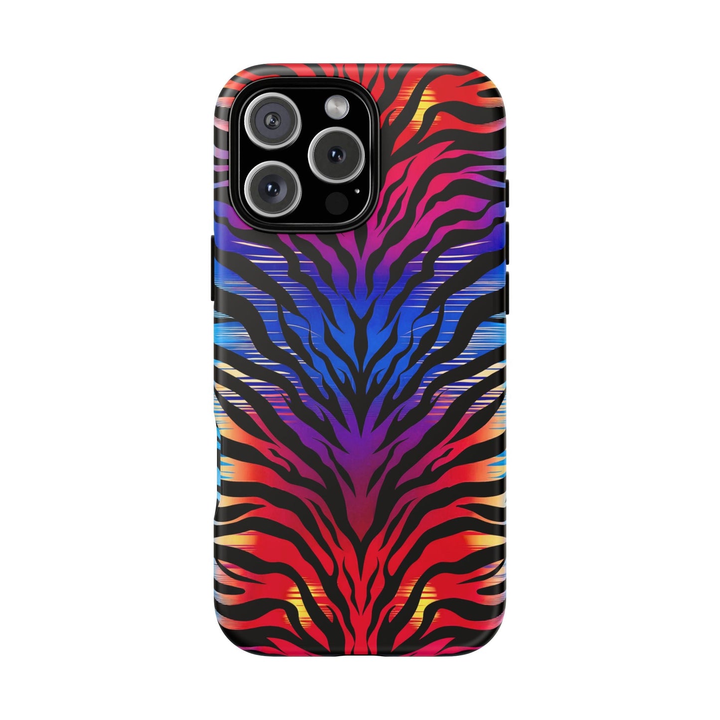 iphone case Neon Wild Zebra iPhone 16 Pro Max