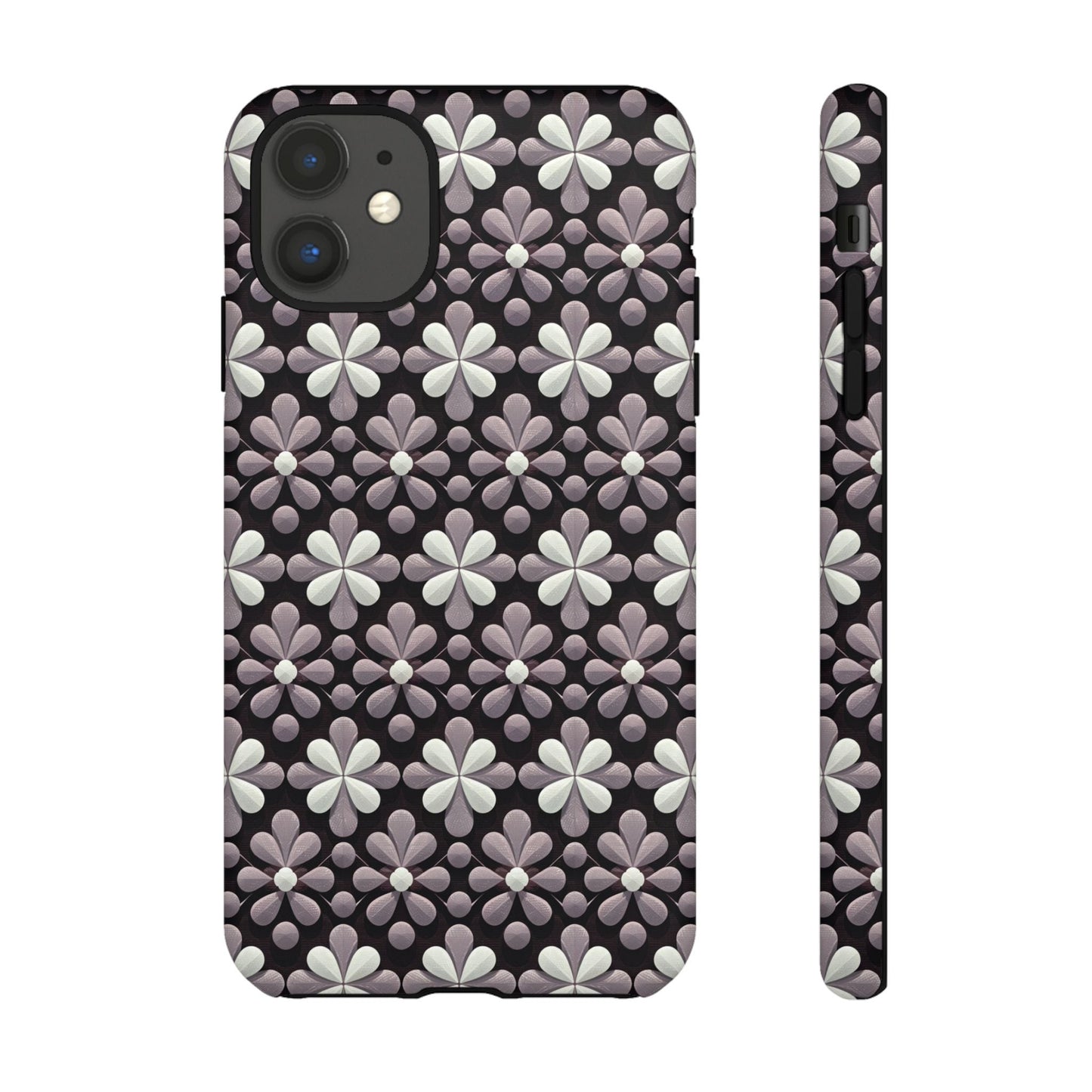 iphone case Noir Petal Relief iPhone 11