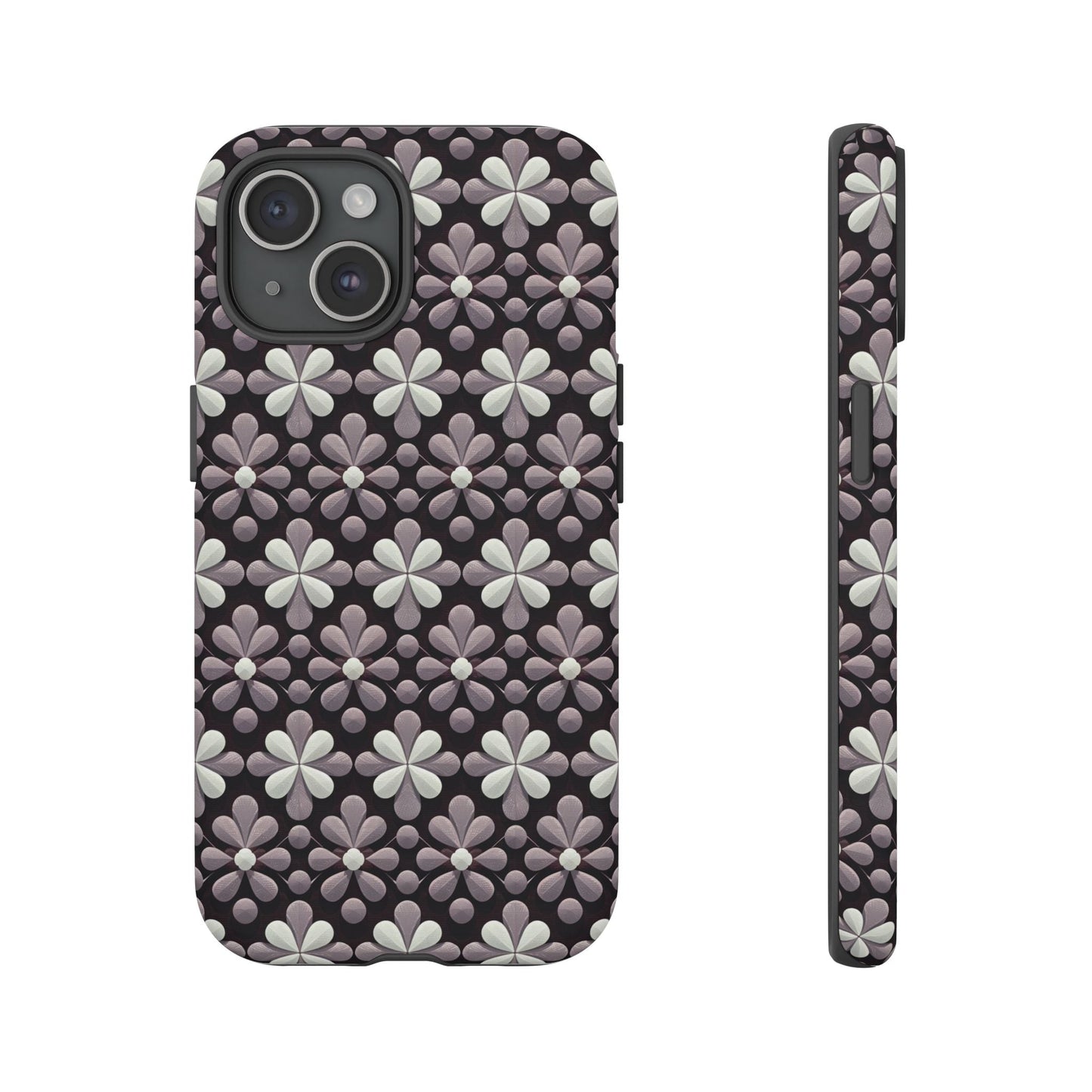 iphone case Noir Petal Relief iPhone 15