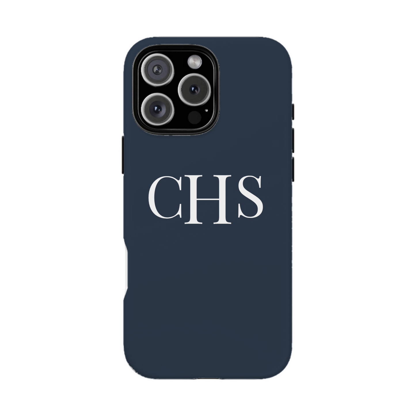 iphone case Ocean Depth Elegant 3 Initials