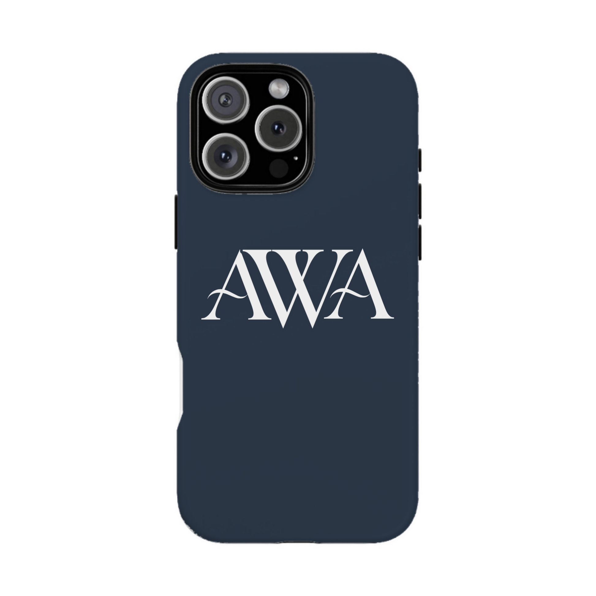 iphone case Ocean Depth Elegant 3 Initials