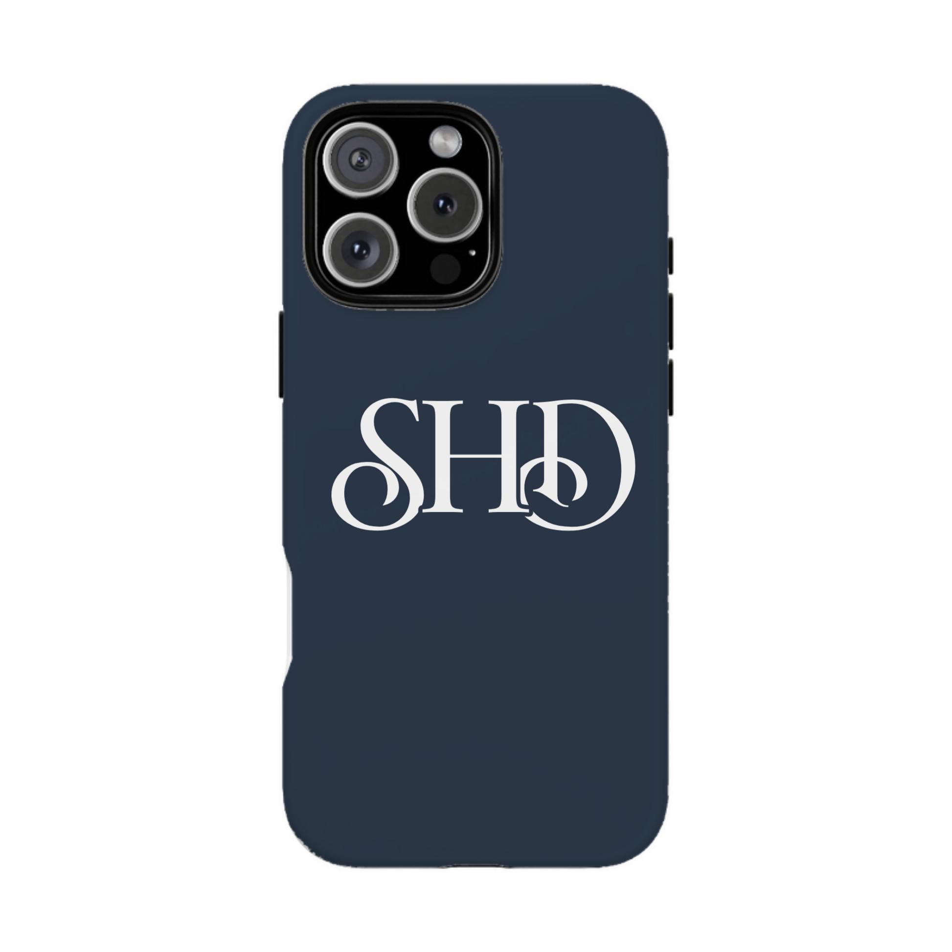 iphone case Ocean Depth Elegant 3 Initials