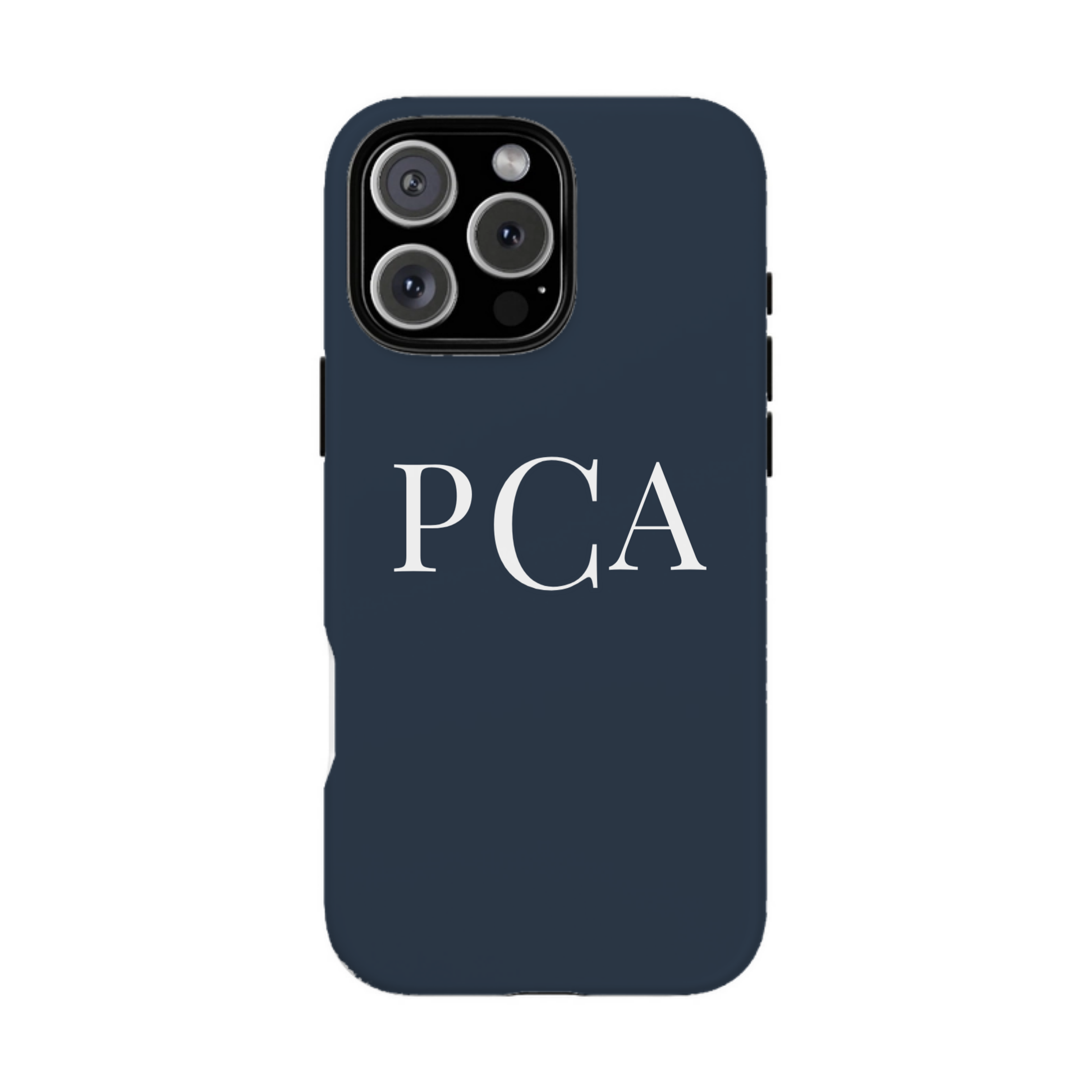 iphone case Ocean Depth Elegant 3 Initials