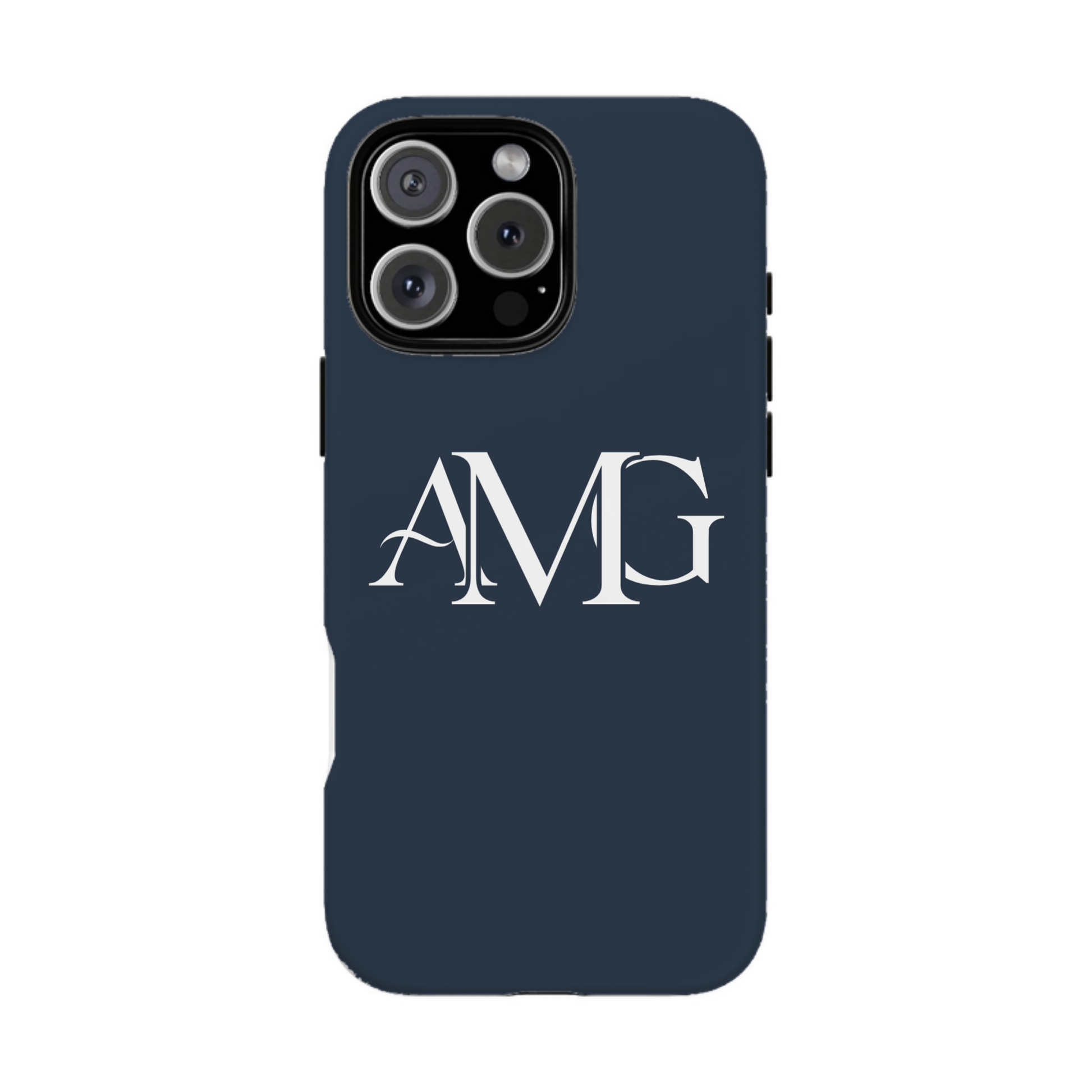 iphone case Ocean Depth Elegant 3 Initials